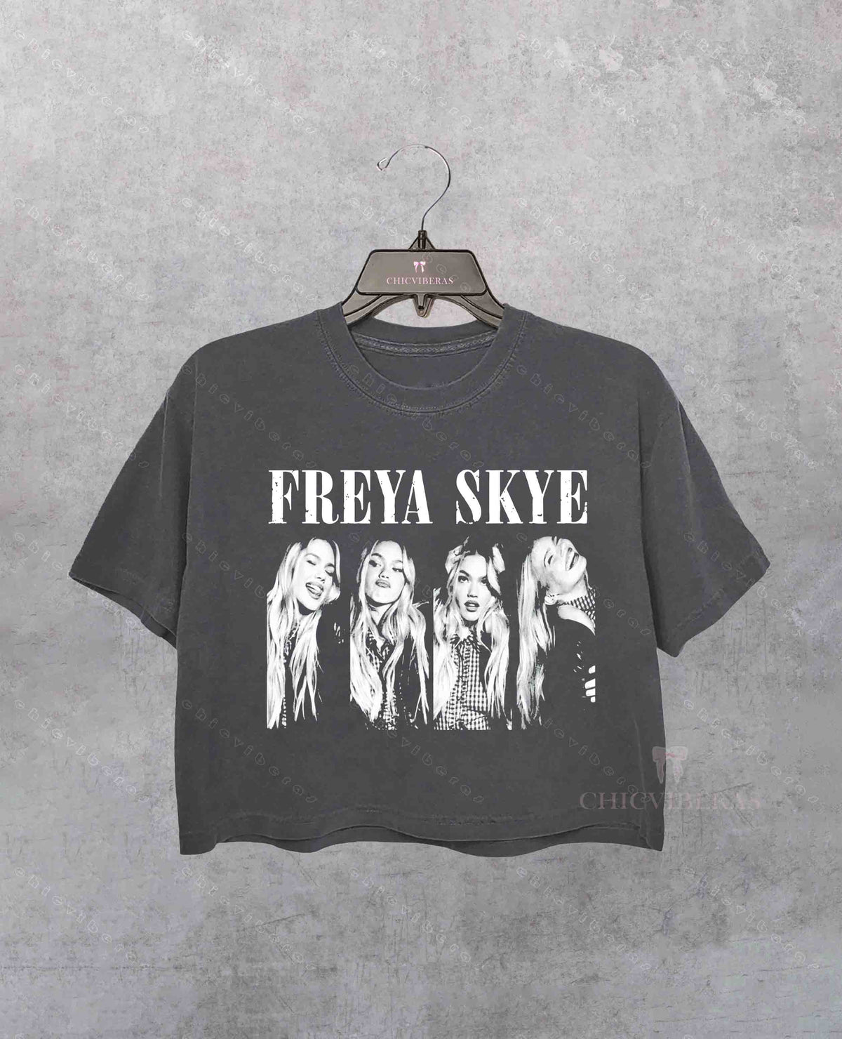 Freya Skye Pop Music Concert Tour Crop Shirt