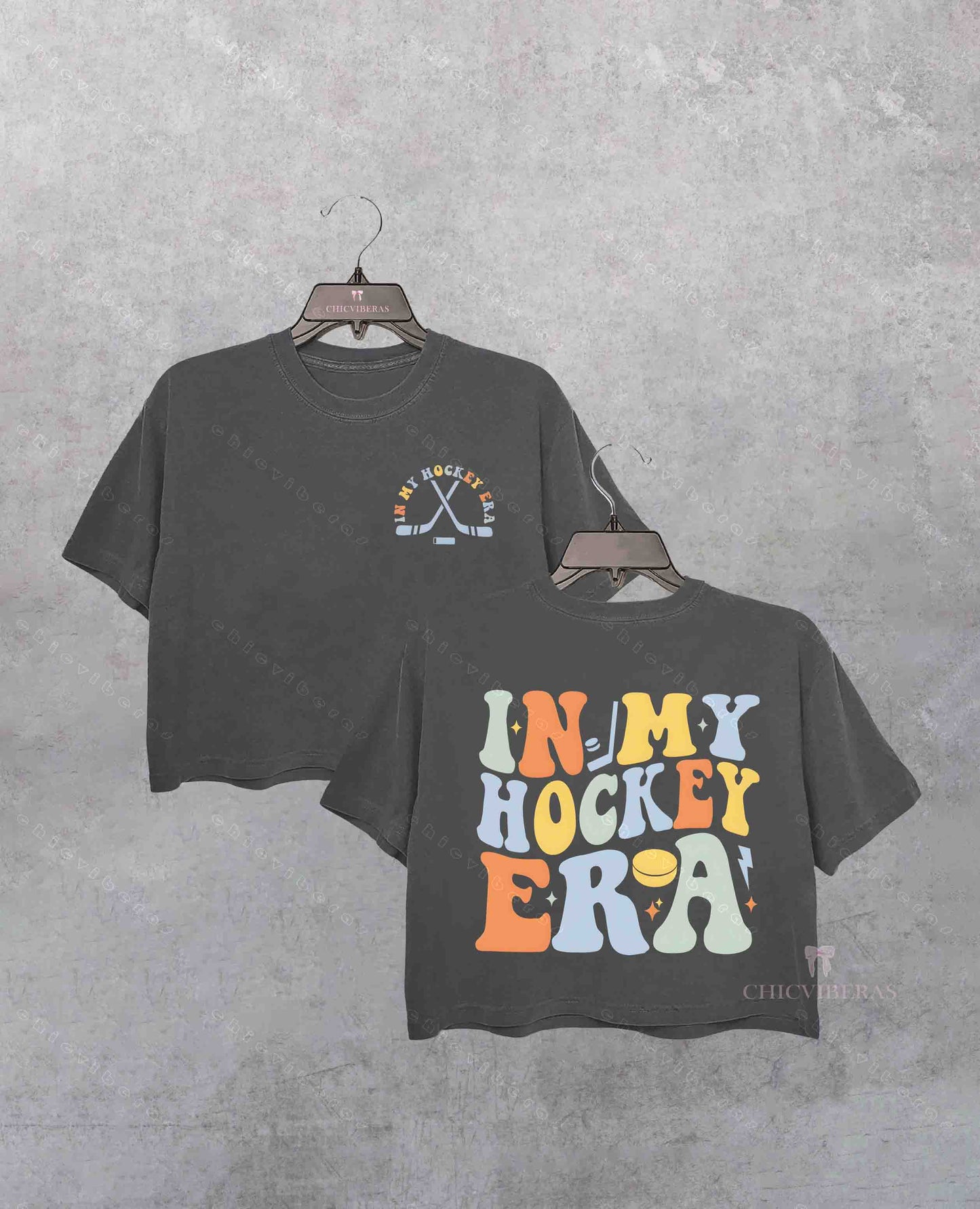 In My Hockey Era Crop Shirt