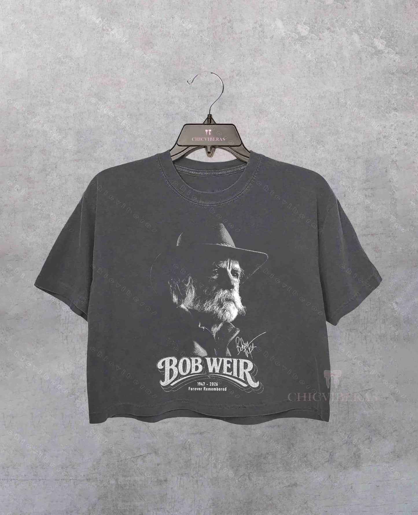 Bob Weir Deadhead Crop Shirt