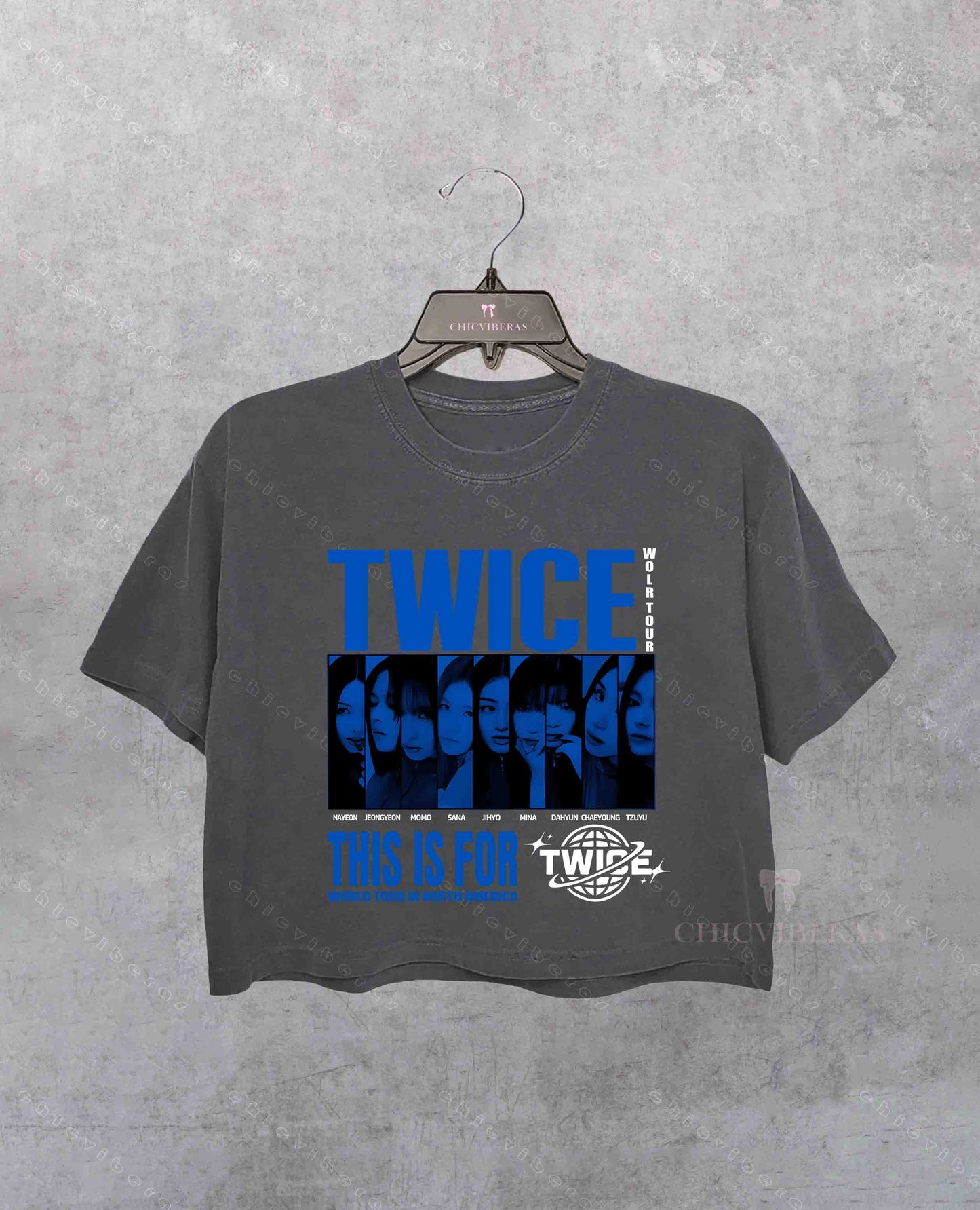 Twice This Is For World Tour Crop Shirt