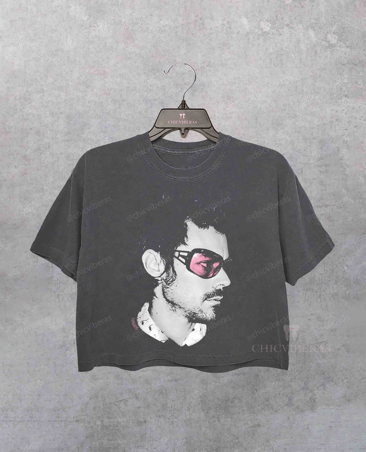 Harry Kiss and Disco Big Face Crop Shirt
