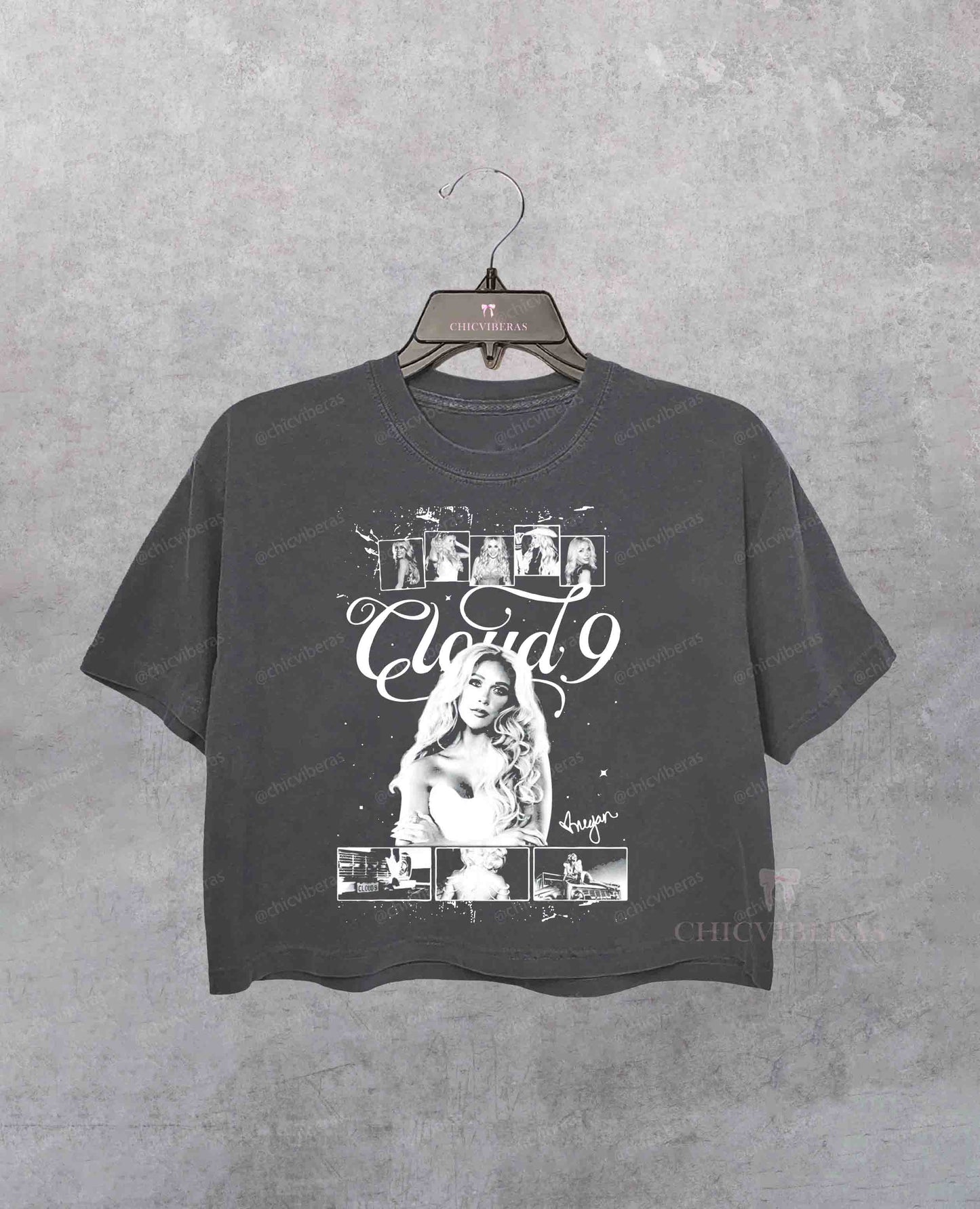 Megan Moroney Cloud 9 Tour Crop Shirt