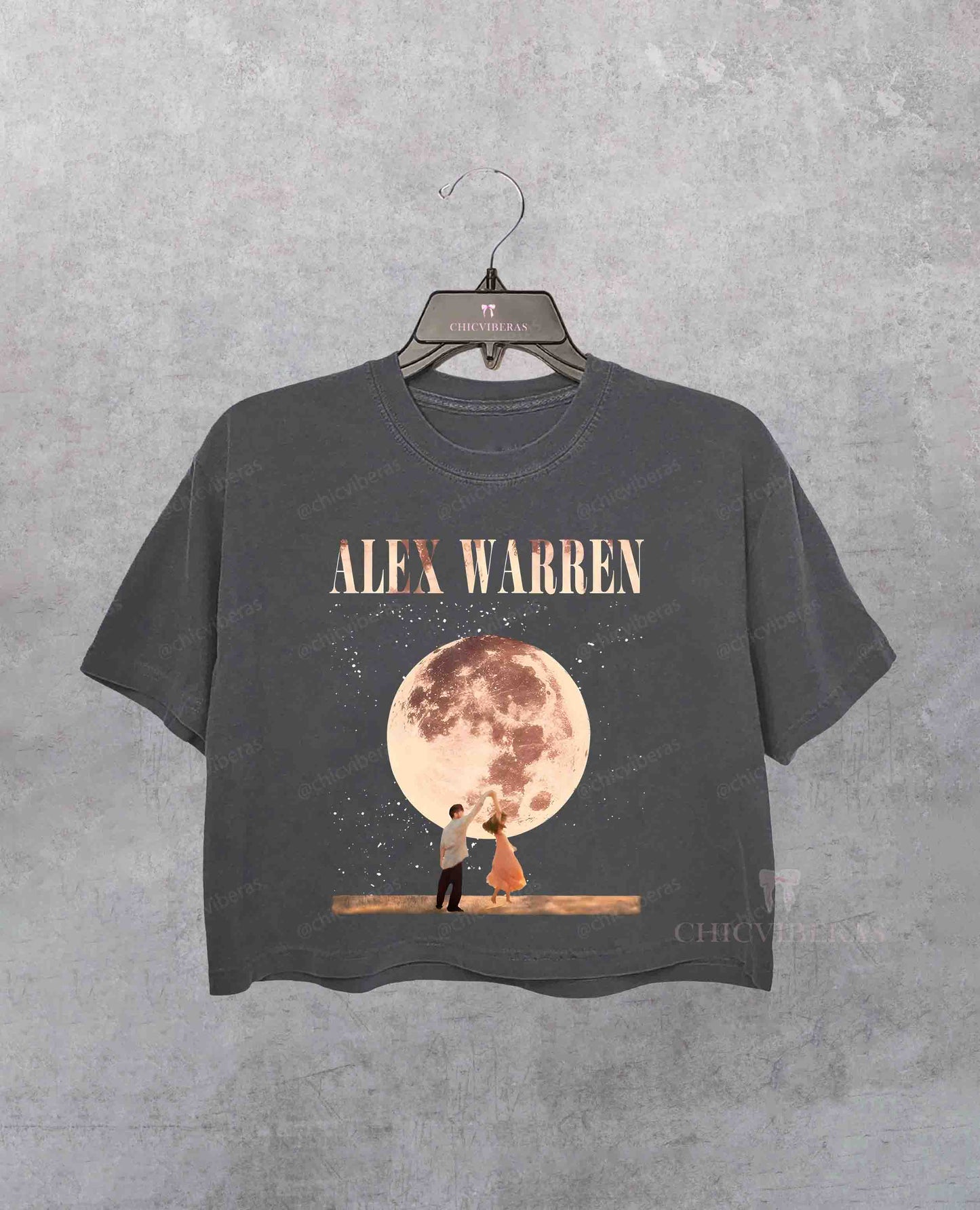 Alex Warren Moon Dreamy Aesthetic Crop Shirt