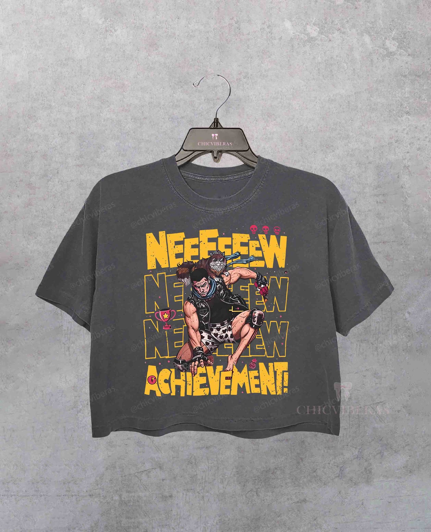 Dungeon Crawler Carl Donut and Carl Crop Shirt