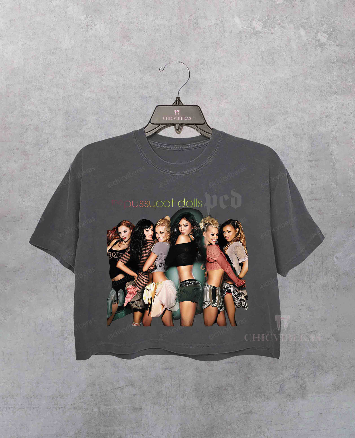 The Pussycat Dolls Music Crop Shirt