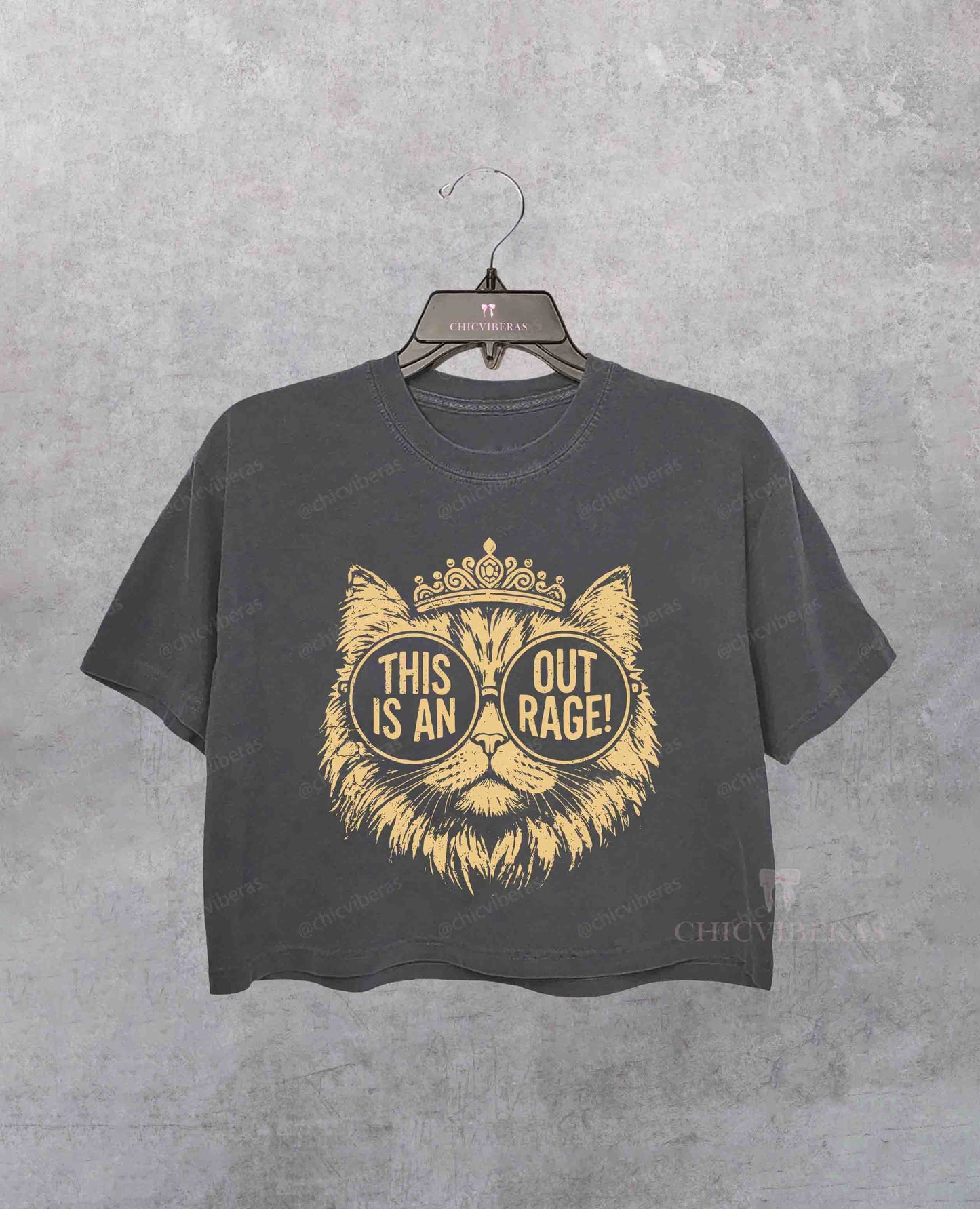 This is an OUTRAGE Dungeon Crawler Carl Crop Shirt