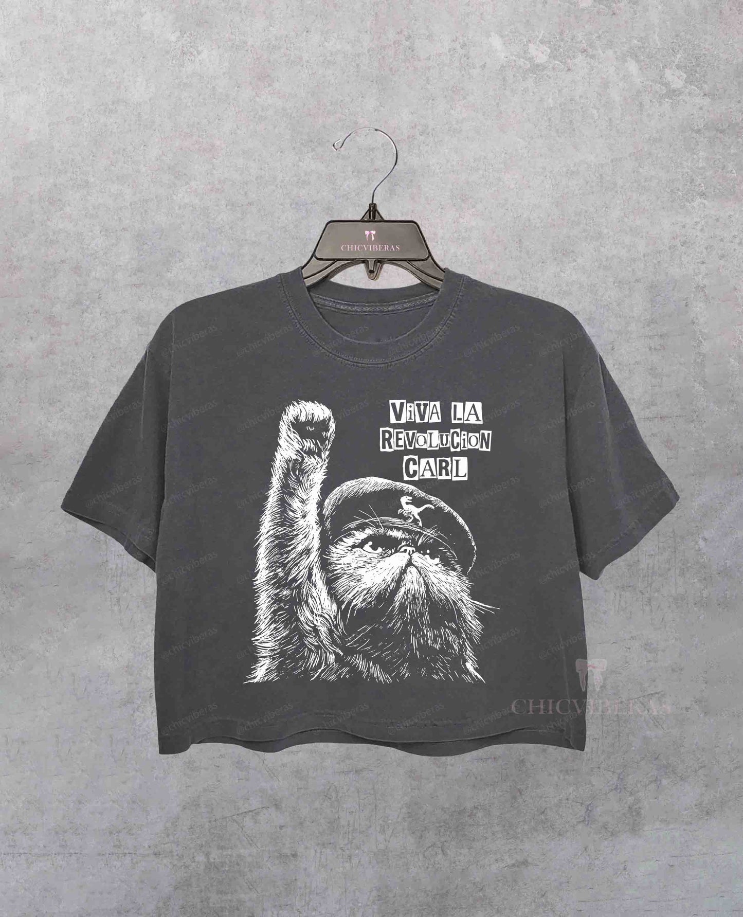 Viva La Revolucion Carl Dungeon Crawler Carl Crop Shirt