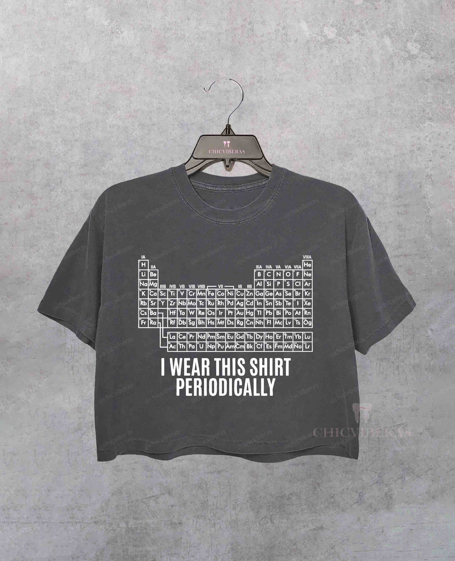 Dr Grace's Periodic Table Project Hail Mary Crop Shirt