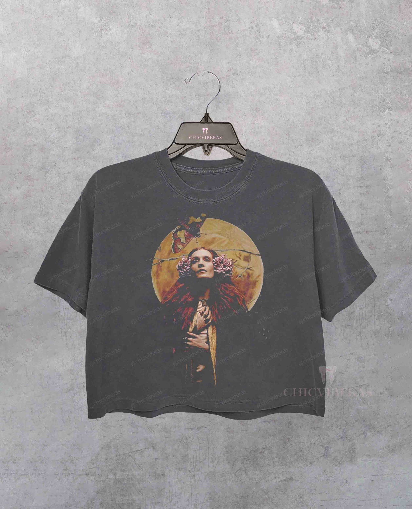 Florence And The Machine Crop Shirt