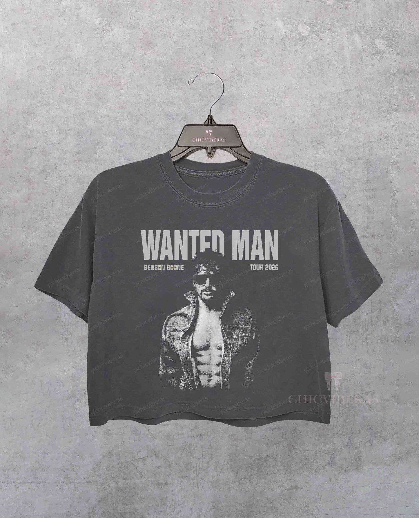 Benson Wanted Man Tour 2026 Crop Shirt