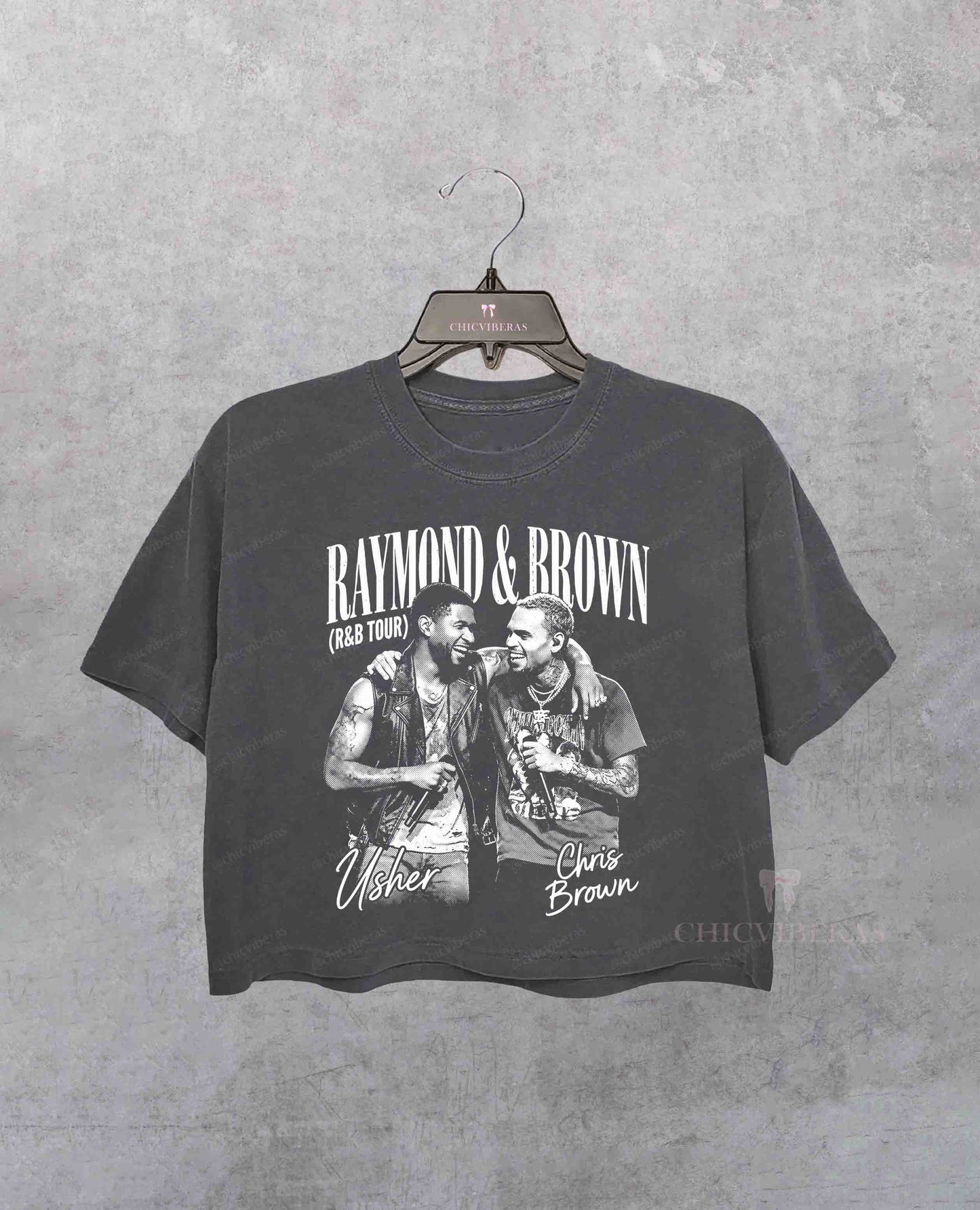 Raymond and Brown R&B Tour Crop Shirt