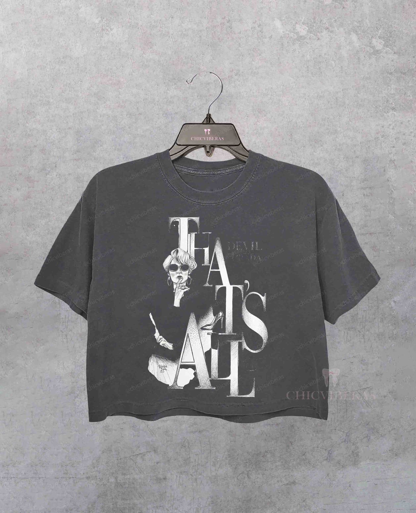 The Devil Wears Prada That’s All Miranda Priestly Crop Shirt