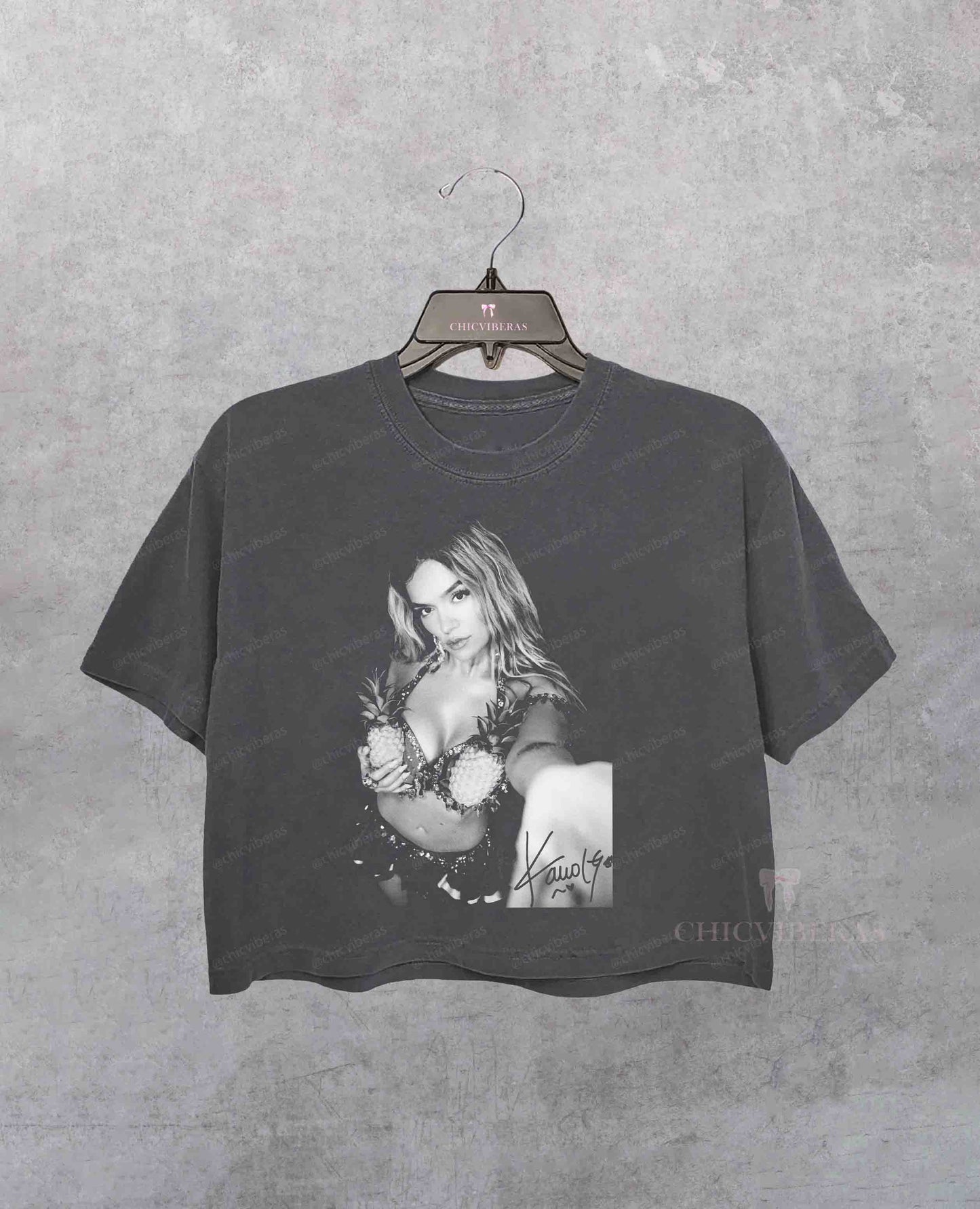 Karol G Tropicoqueta Latin Music Crop Shirt