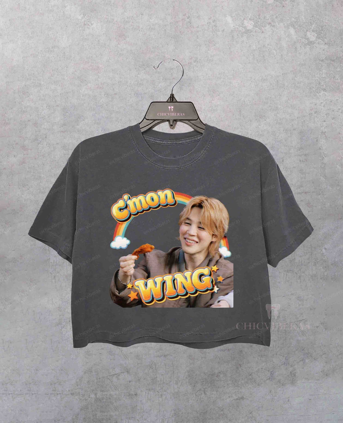 Come on Wing Jimin BTS 2.0 Arirang Crop Shirt