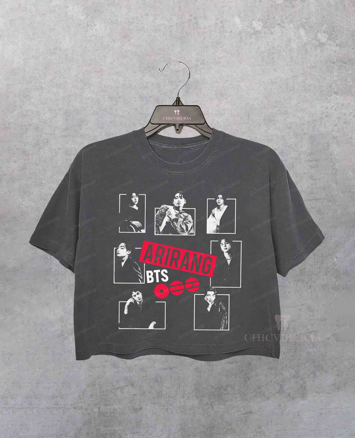 BTS Arirang World Tour 2.0 Crop Shirt