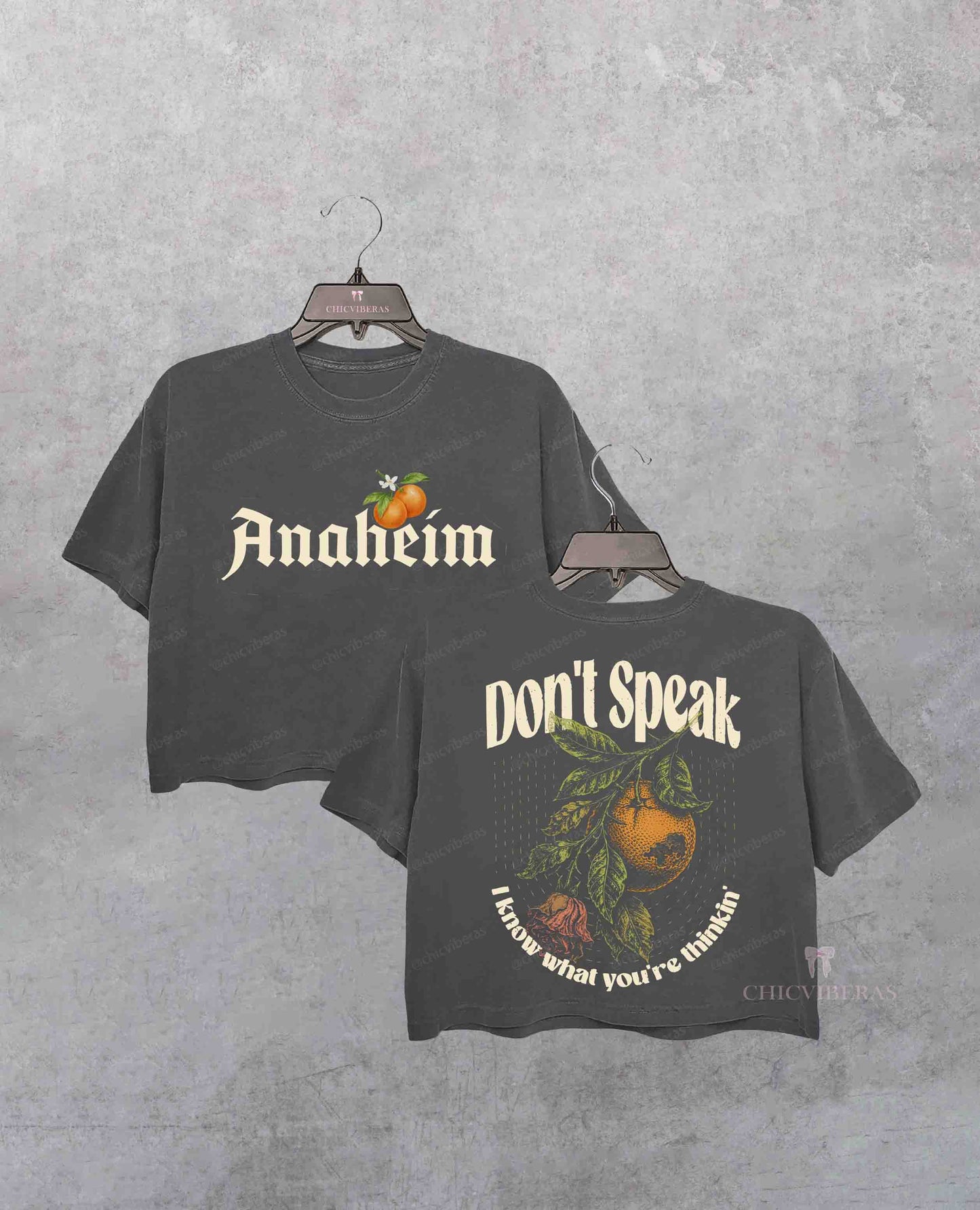 Don't Speak No Doubt Band Crop Shirt