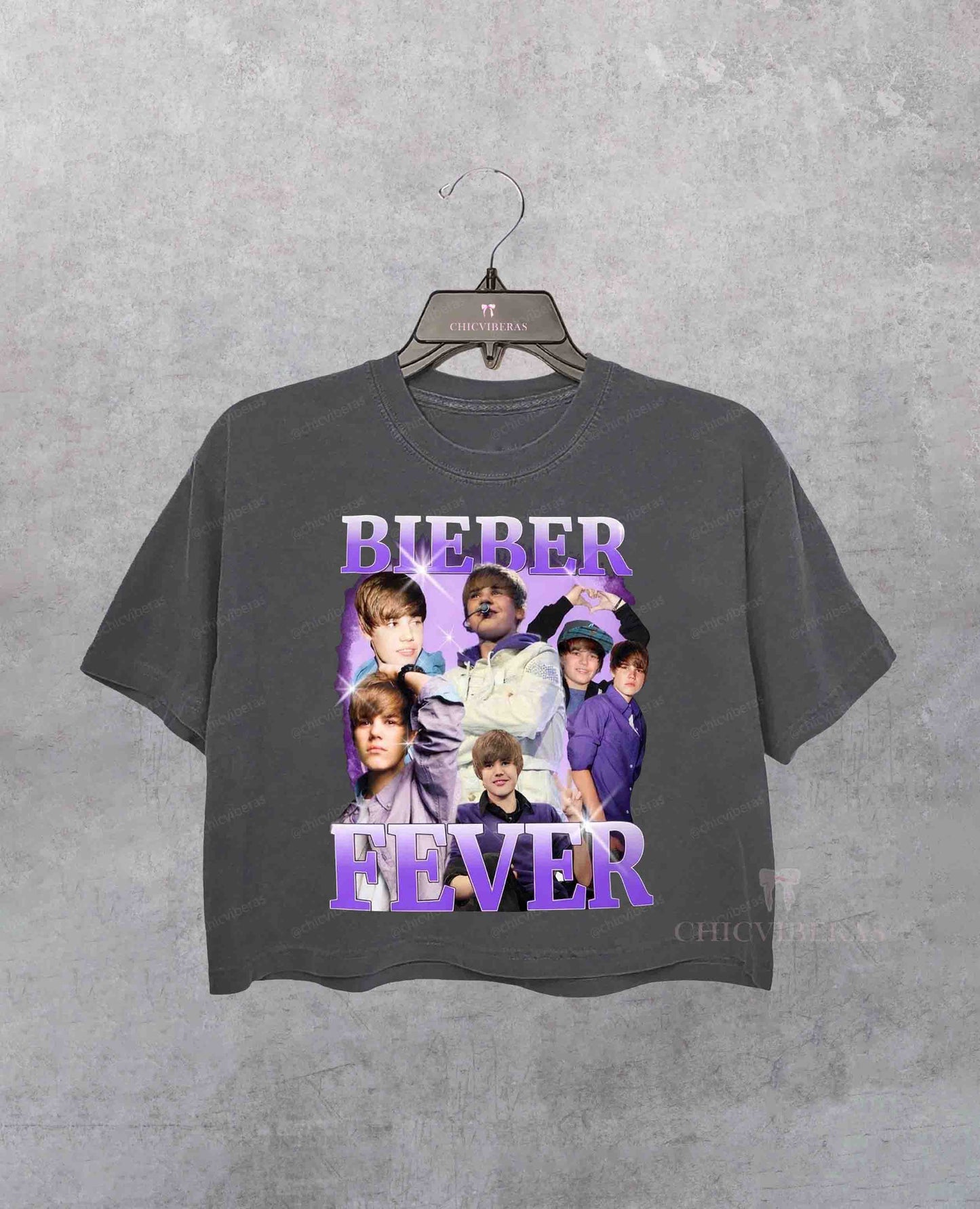 BIEBER FEVER Crop Shirt