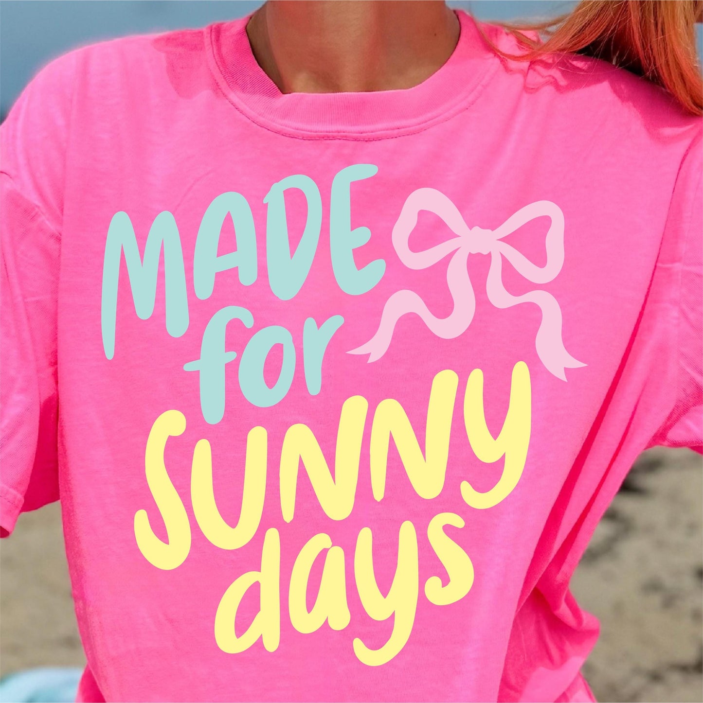 Made for Sunny Days Beachy Coquette Tee