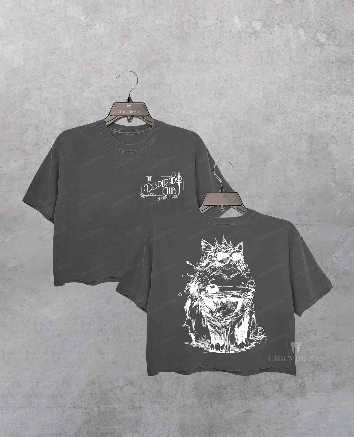 The Desperado Club Mama needs a night off Crop Shirt