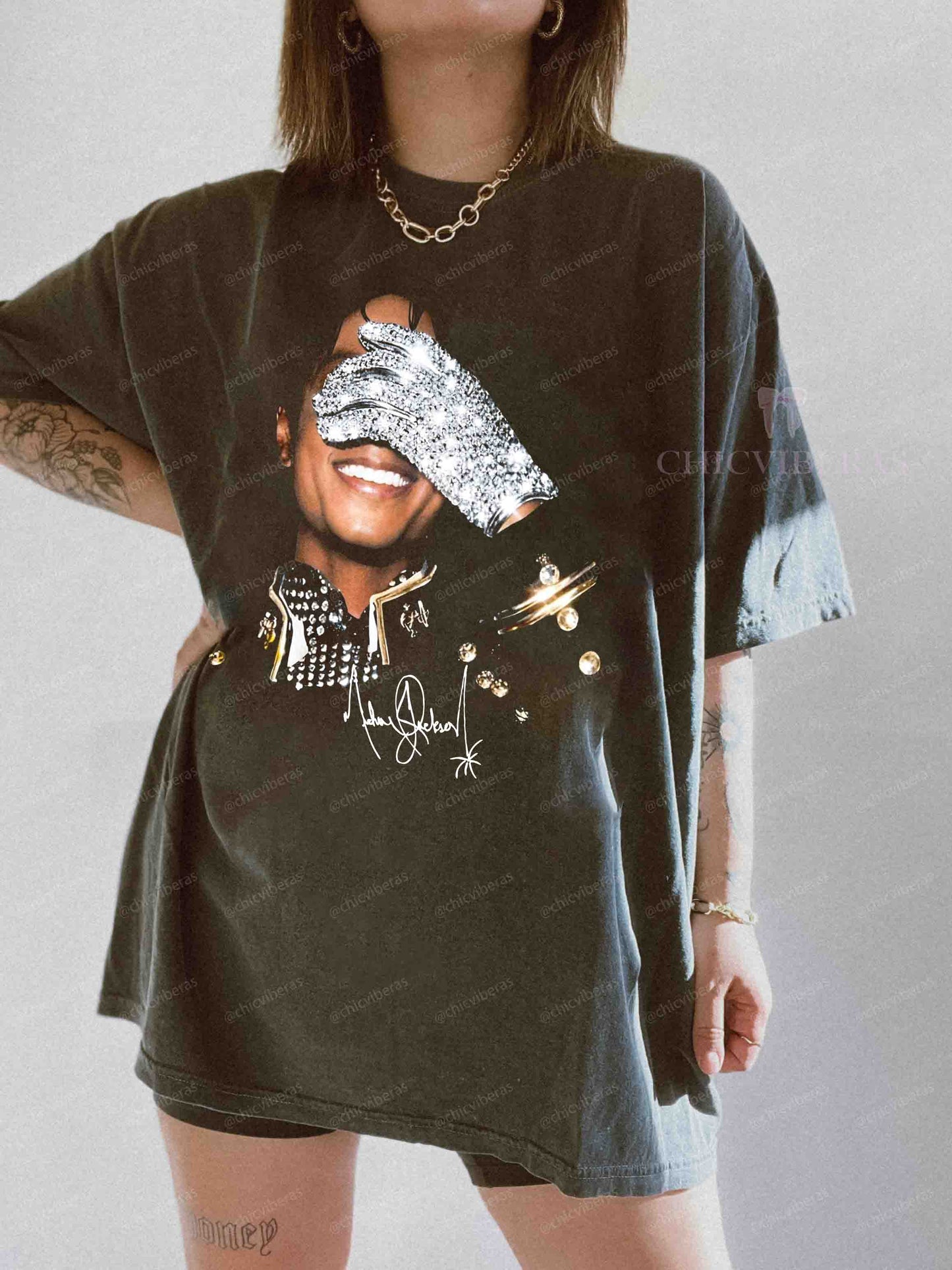 Michael Jackson Bad World Tour 1987 Tee