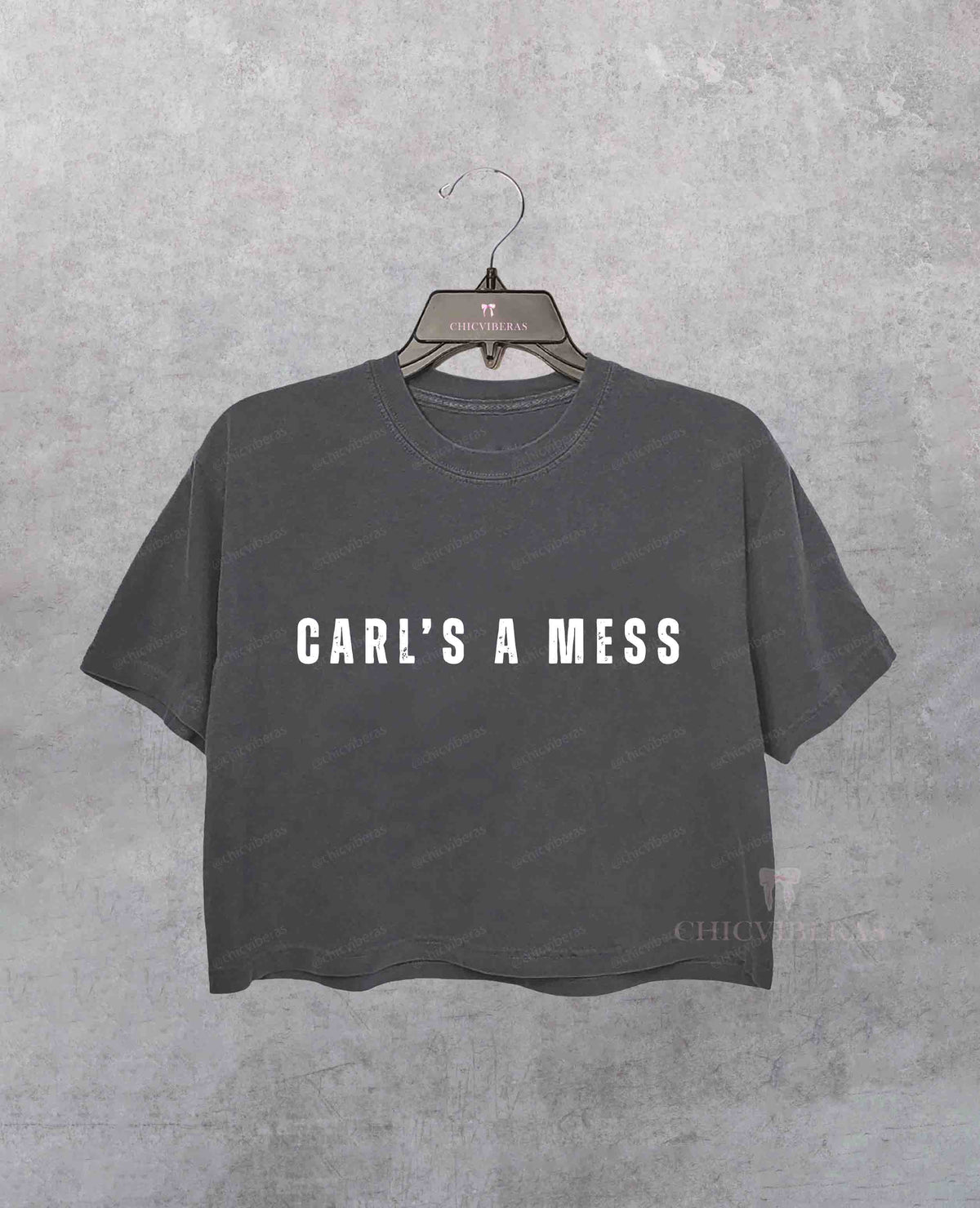 Carl's a Mess Scandoval Reality TV Fan Crop Shirt
