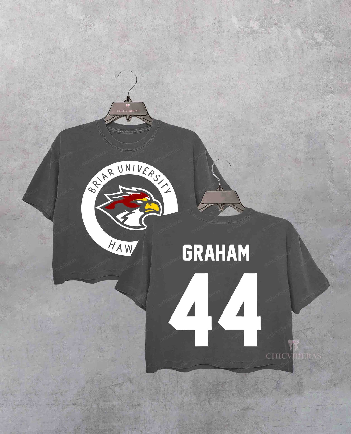Briar U Graham Hockey Romance Crop Shirt