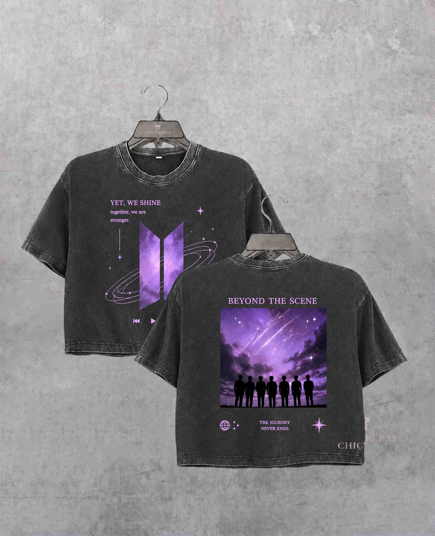 Bts Beyond The Scene Crop Shirt
