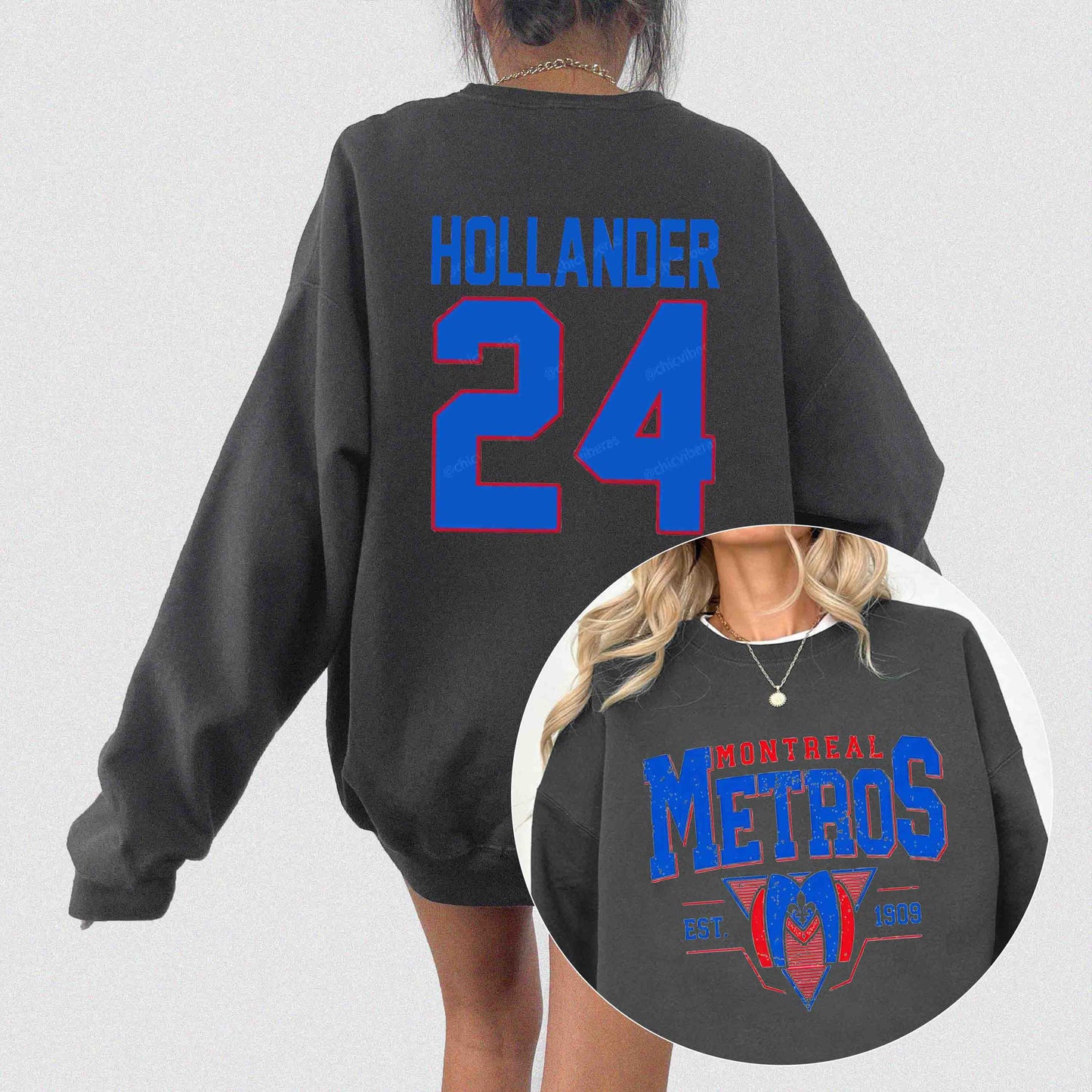 Montreal Metros Heated Rivalry Hockey Crewneck