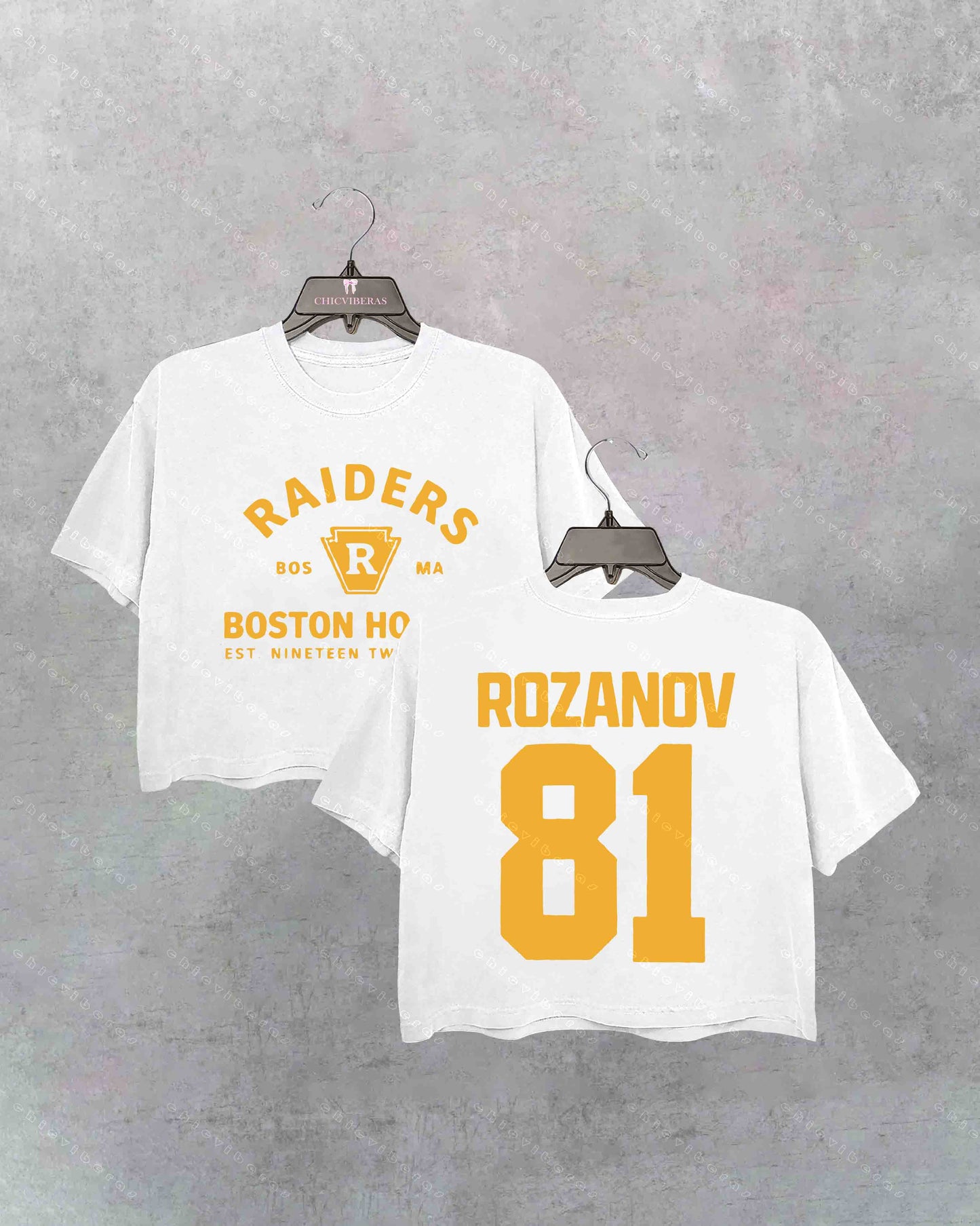 Rozanov 81 - Boston Crop Shirt