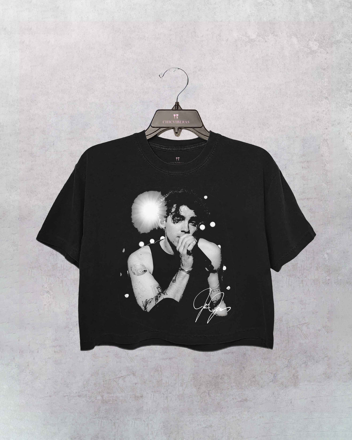 Joe Jonas Tour 2000s Pop Music Fan Crop Shirt