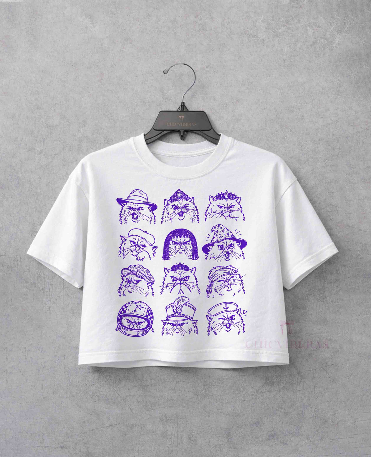 Retro Princess Donut's Copy DCC Crawler Fandom Crop Shirt