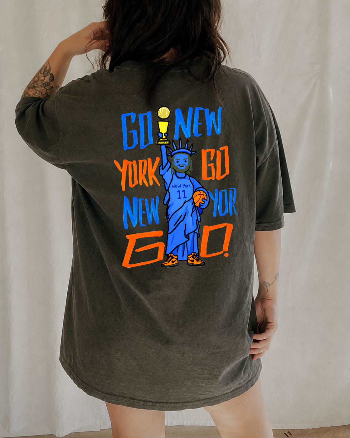 Go New York Go New York Basketball Tee
