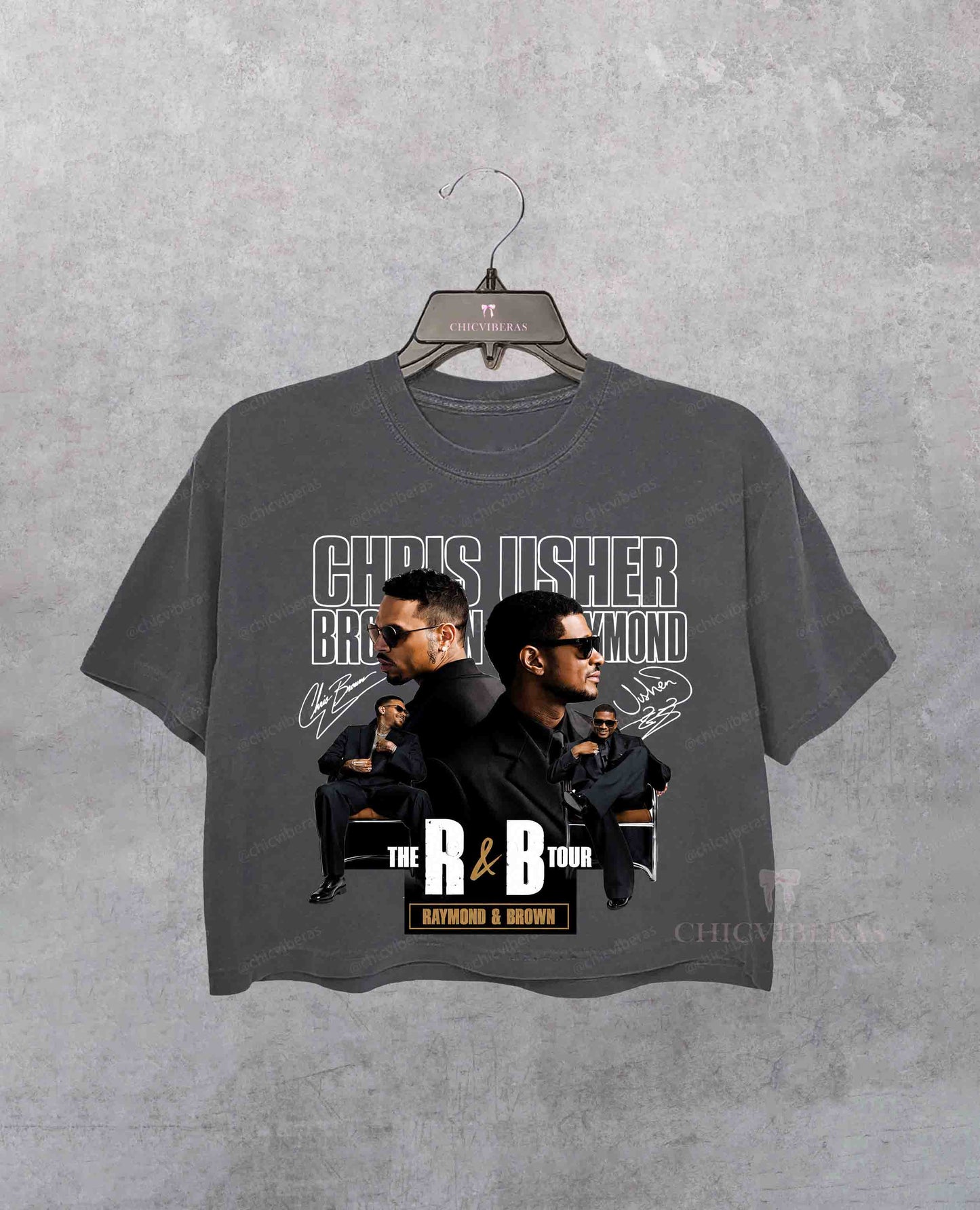R&B Tour 2026 Crop Shirt