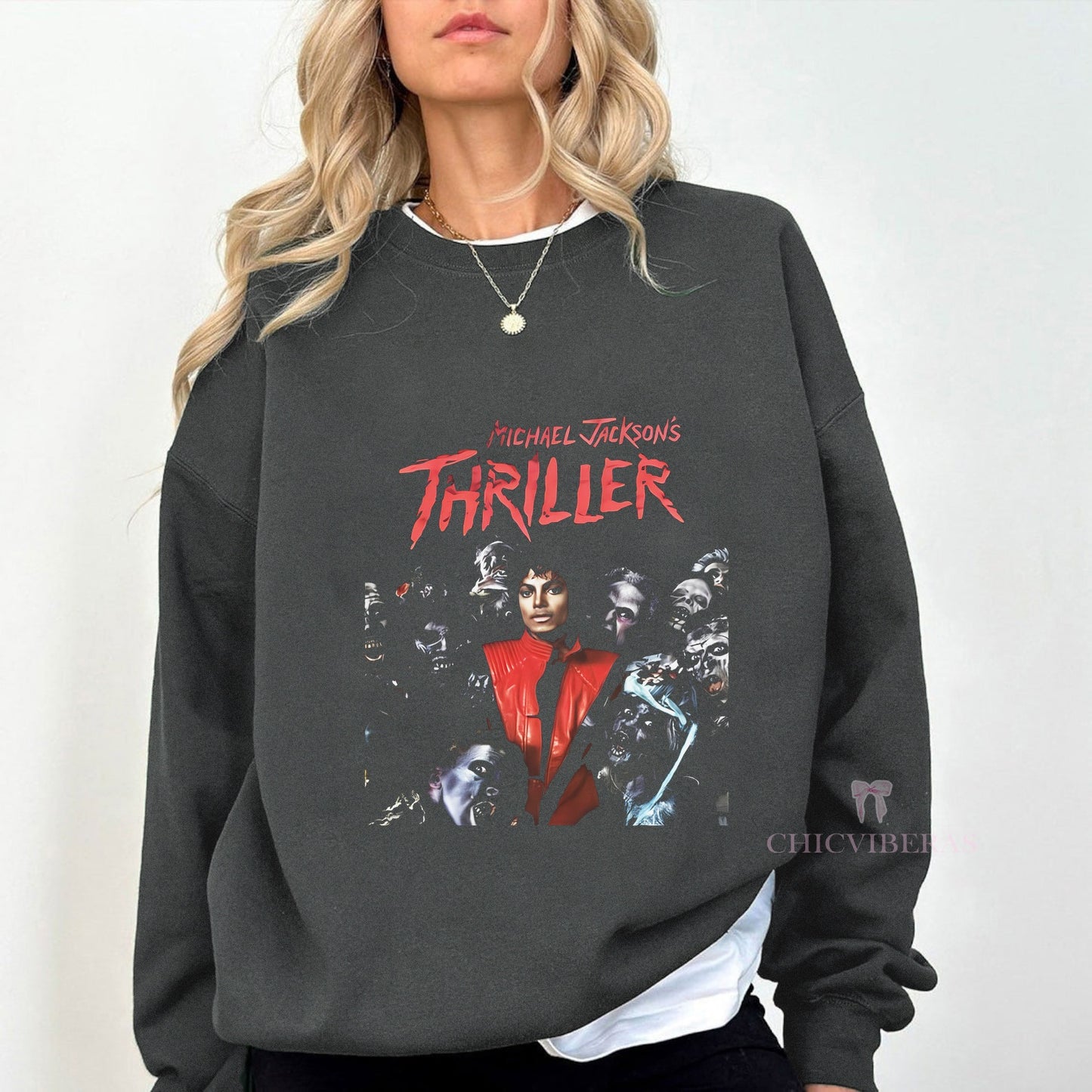 Michael Jackson Thriller Crewneck