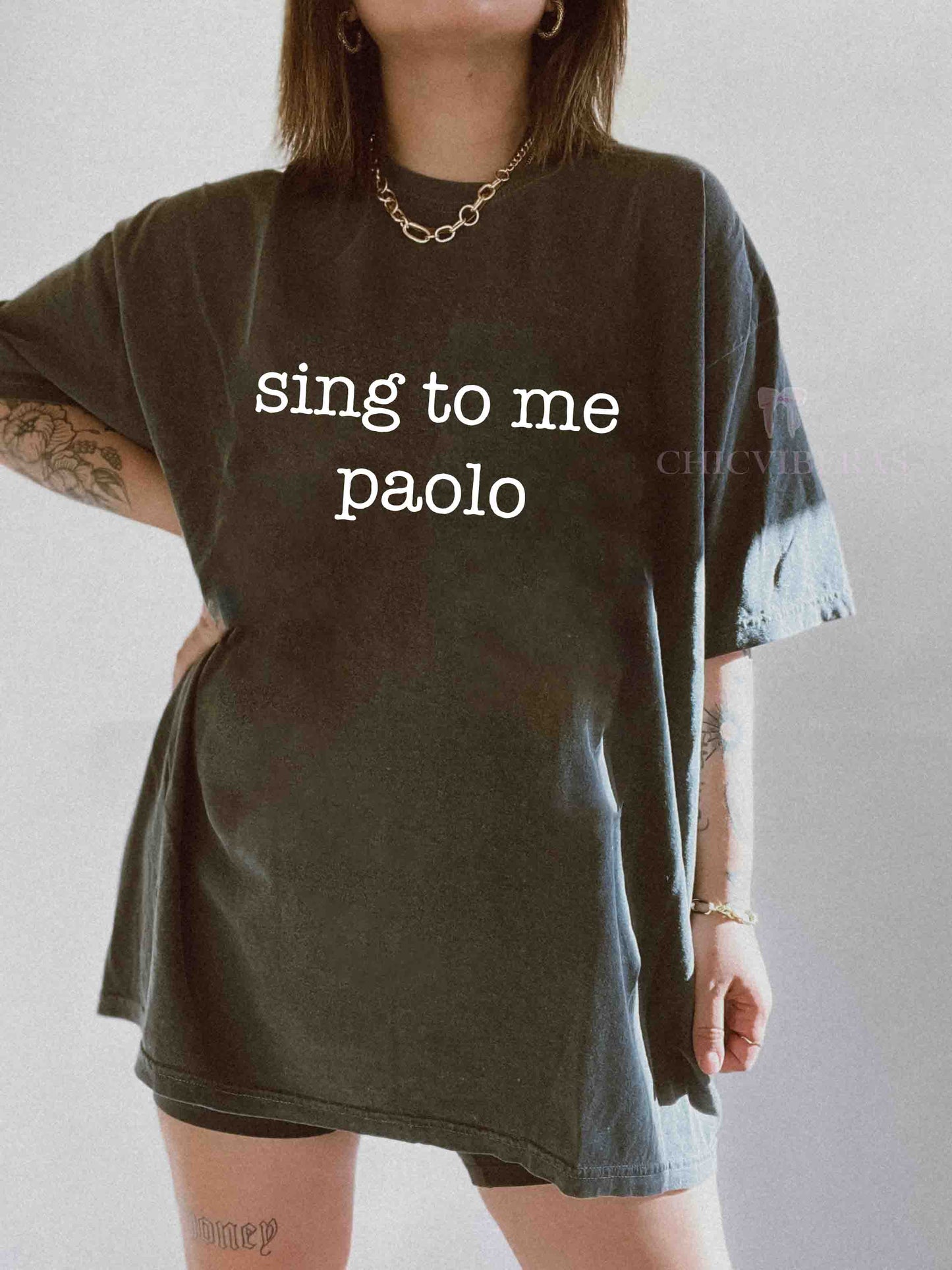 Sing to me paolo lizzie mcguire Tee