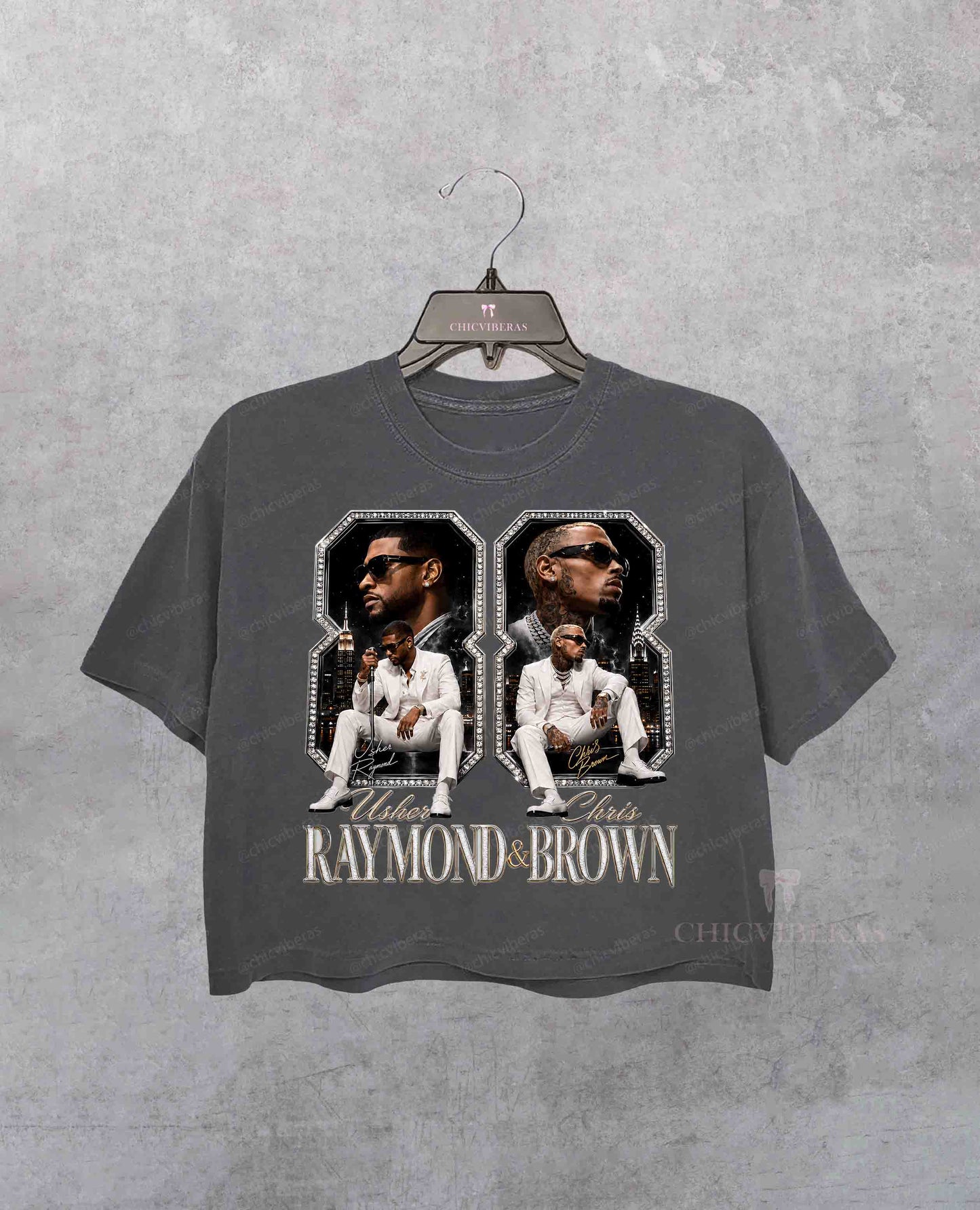 Raymond and Brown Tour 2026 Crop Shirt