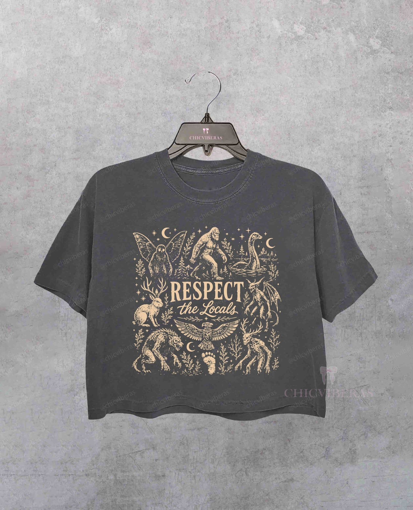 Respect The Locals Crop Shirt