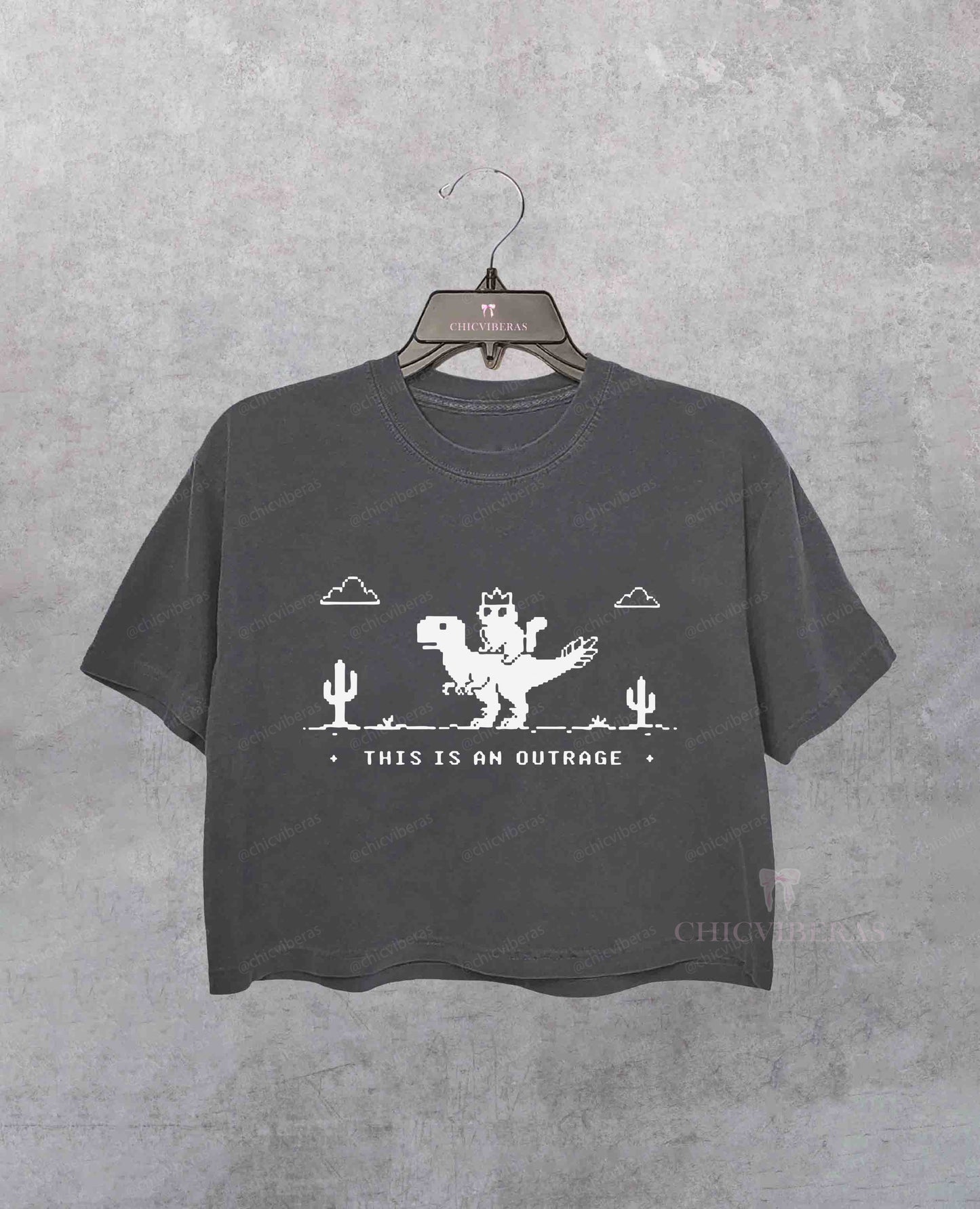Dungeon Crawler Carl This Is An Outrage Crop Shirt