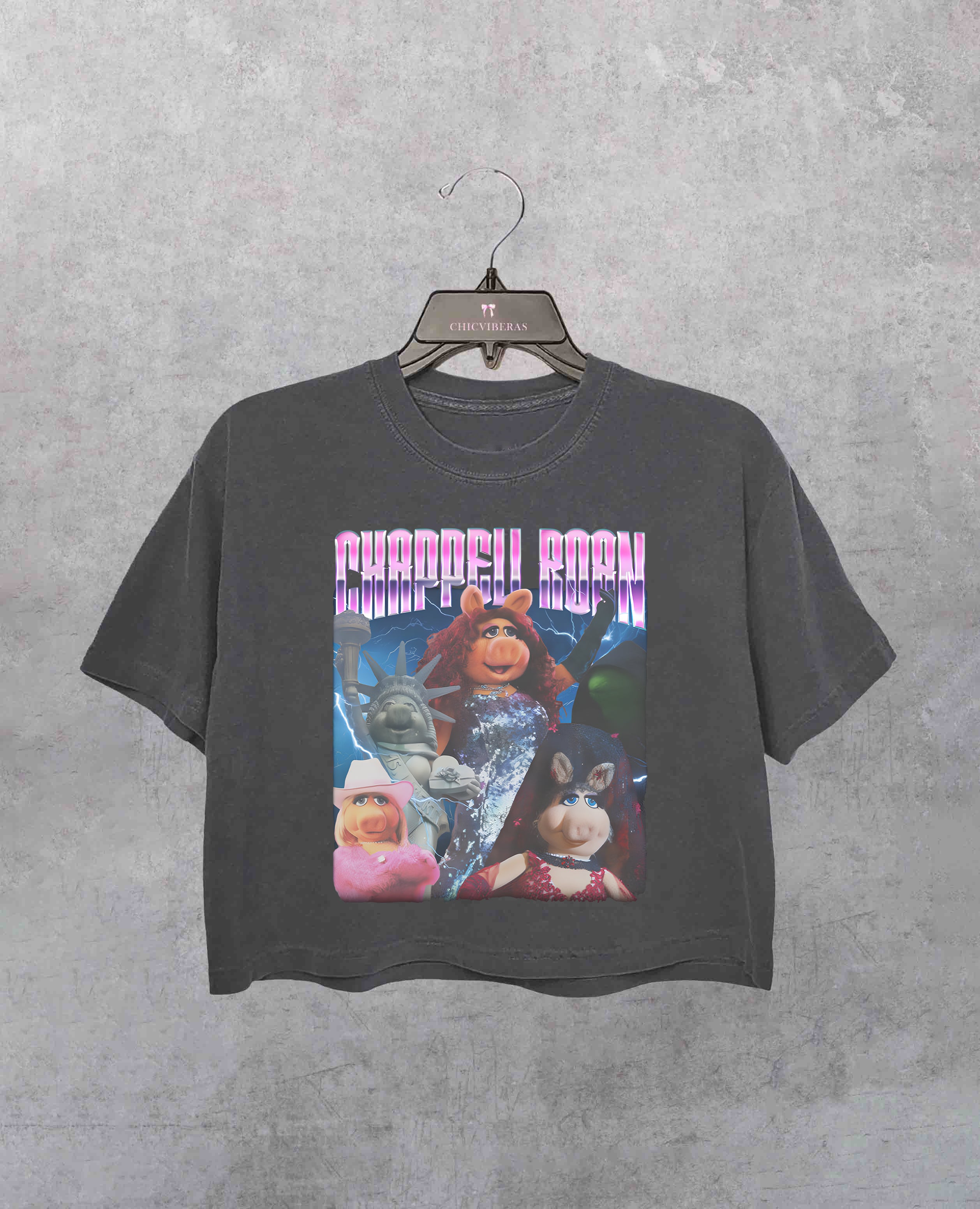 CHAPPELL ROAN Miss Piggy Crop Shirt CHICVIBERAS