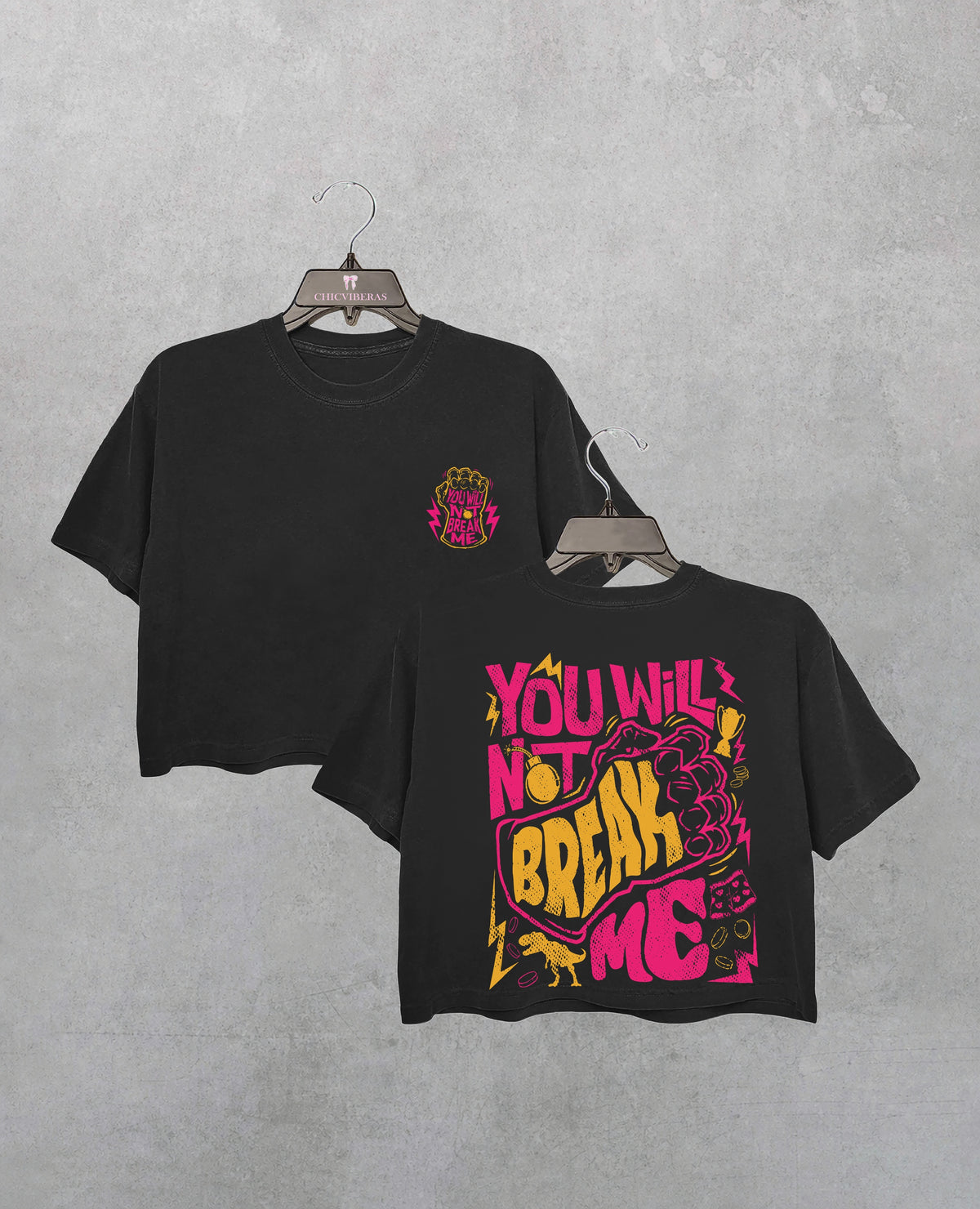 Dungeon Crawler Carl You Will Not Break Me Crop Shirt