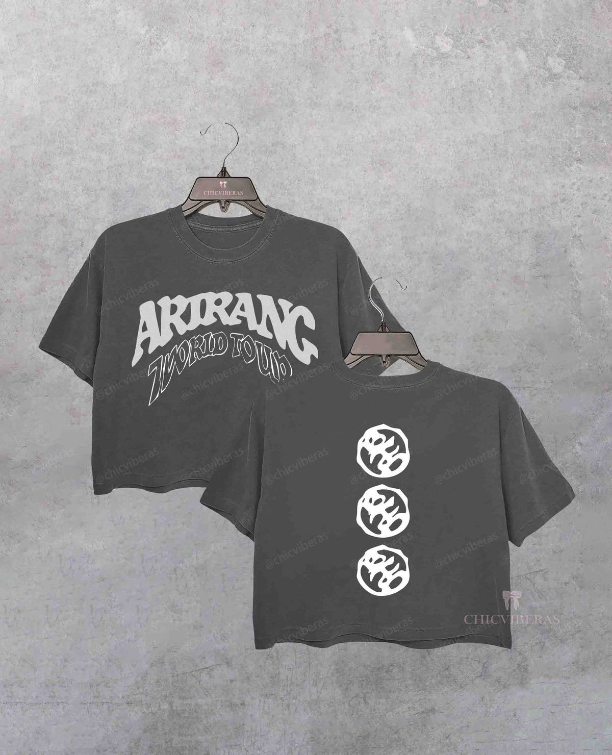 BTS World Tour Arirang Kpop Crop Shirt