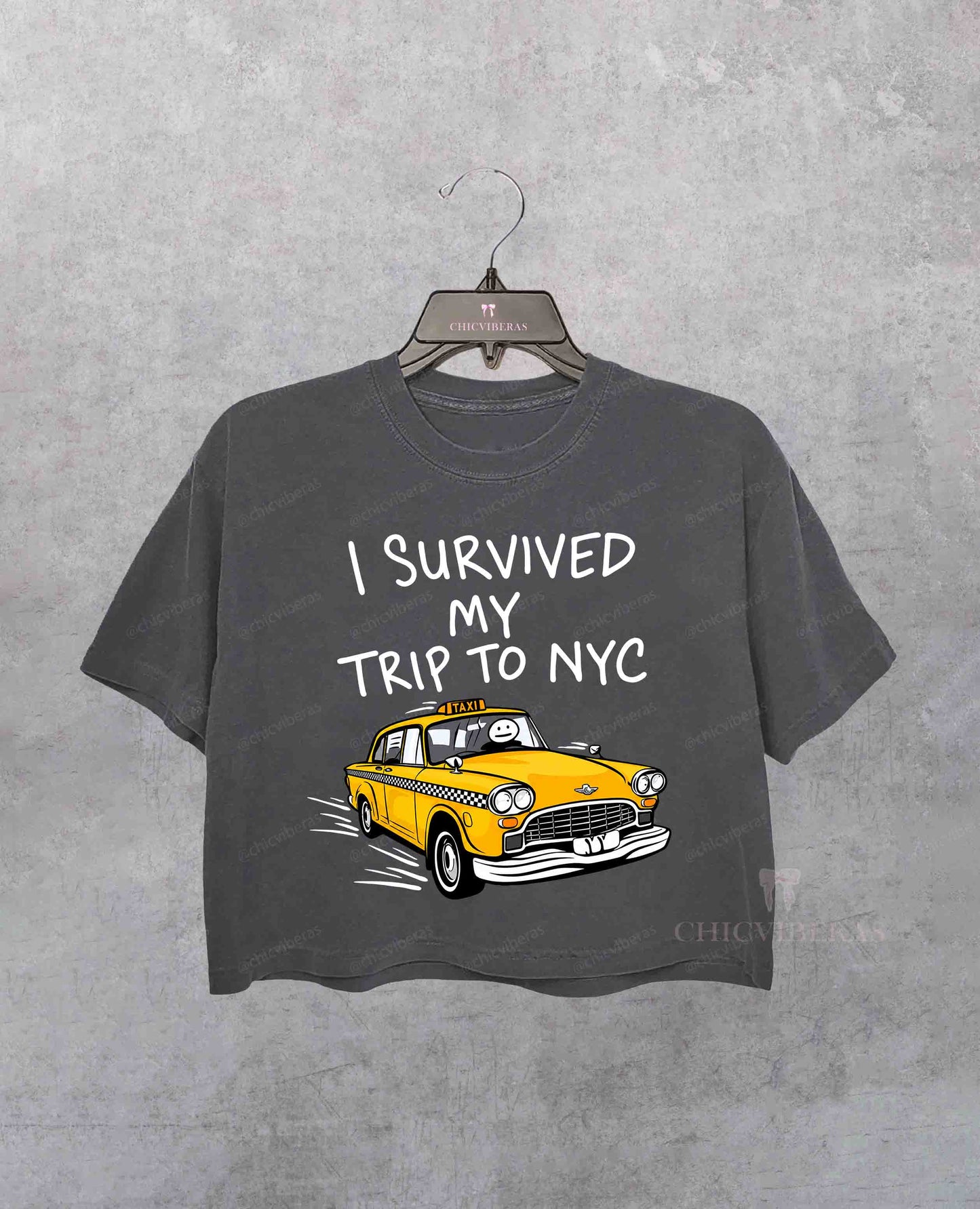 I Survived My Trip To NYC Crop Shirt