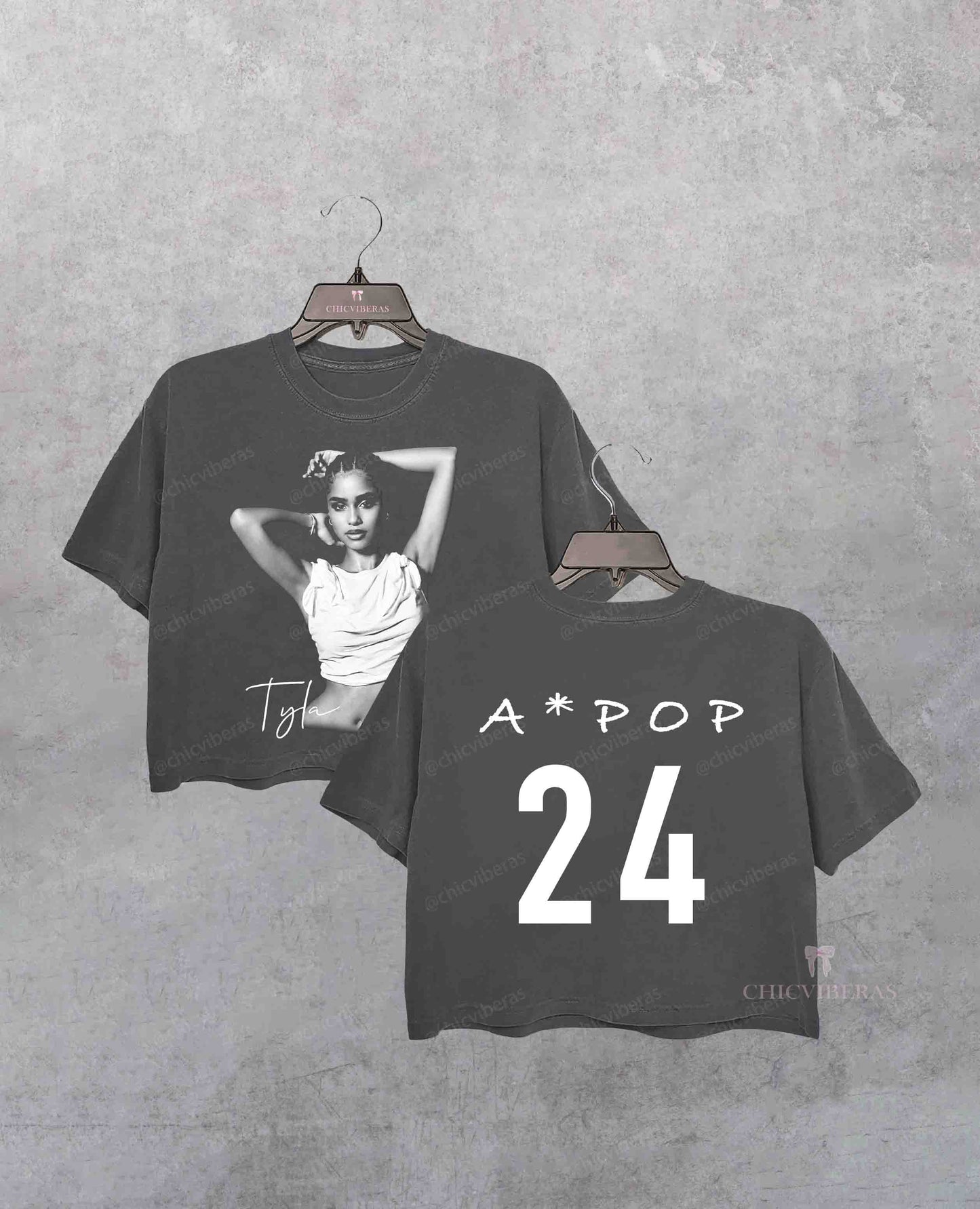 Tyla A*POP Music Crop Shirt