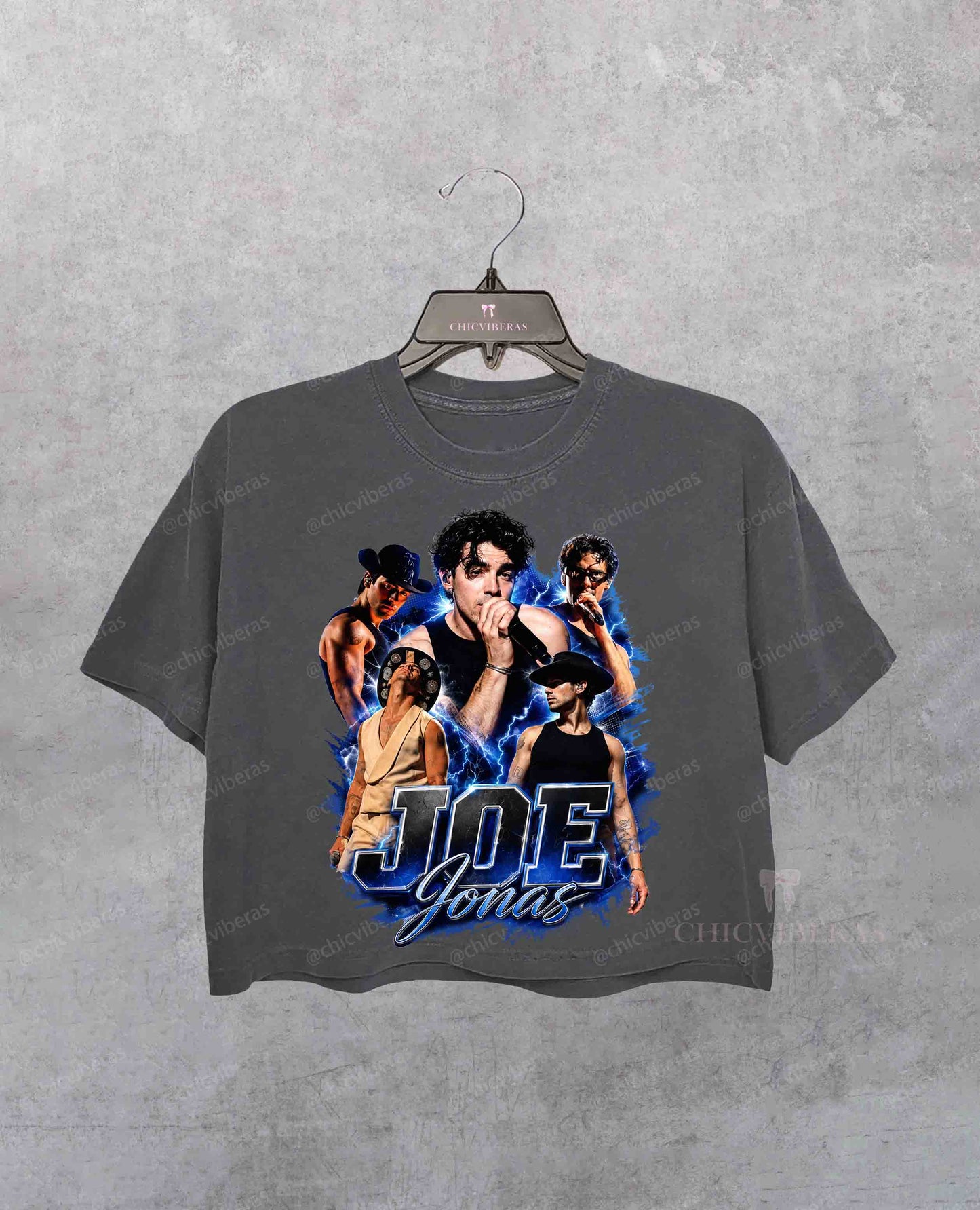 Joe Jonas Jonas Brothers Vintage Crop Shirt