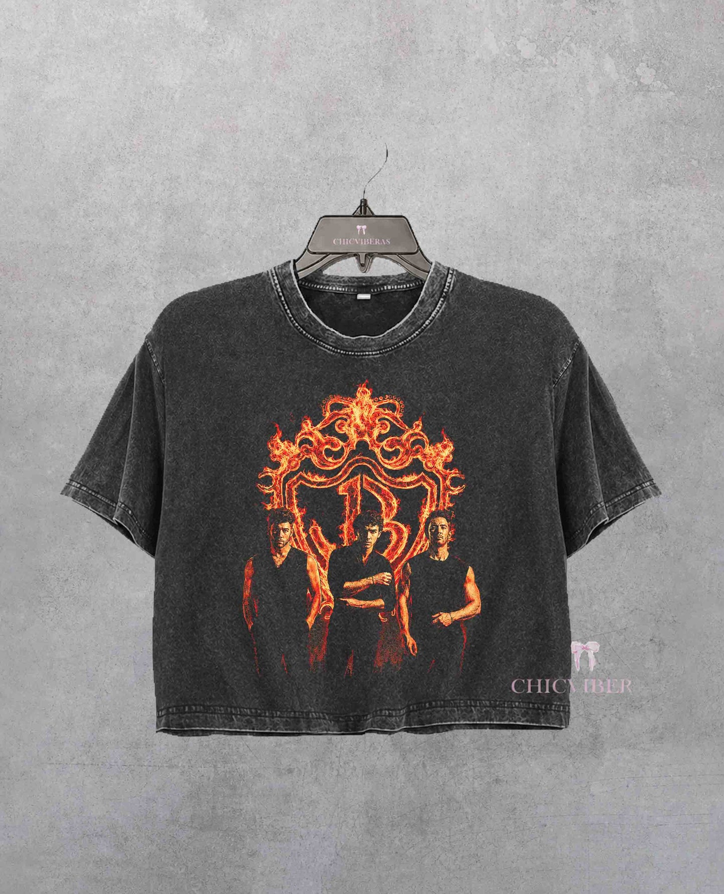 Jonas Brothers Burning Up Tour 2026 Crop Shirt