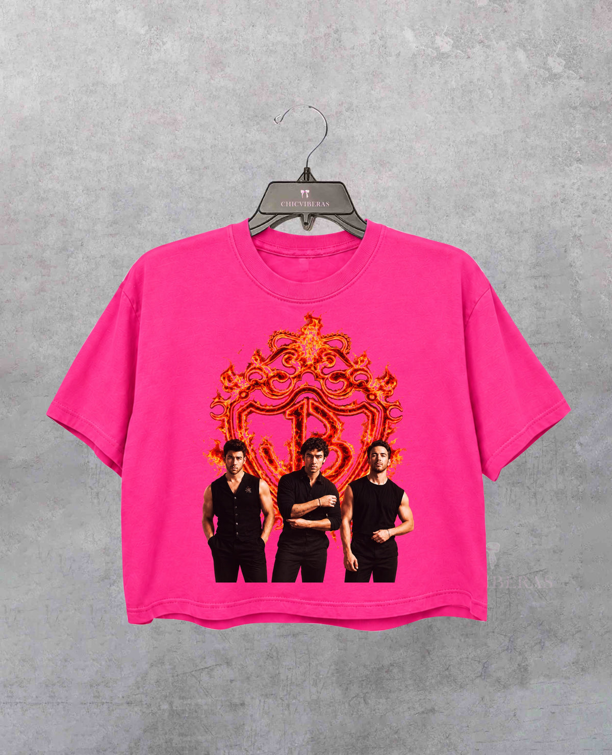 Jonas Brothers Burning Up Tour 2026 Crop Shirt