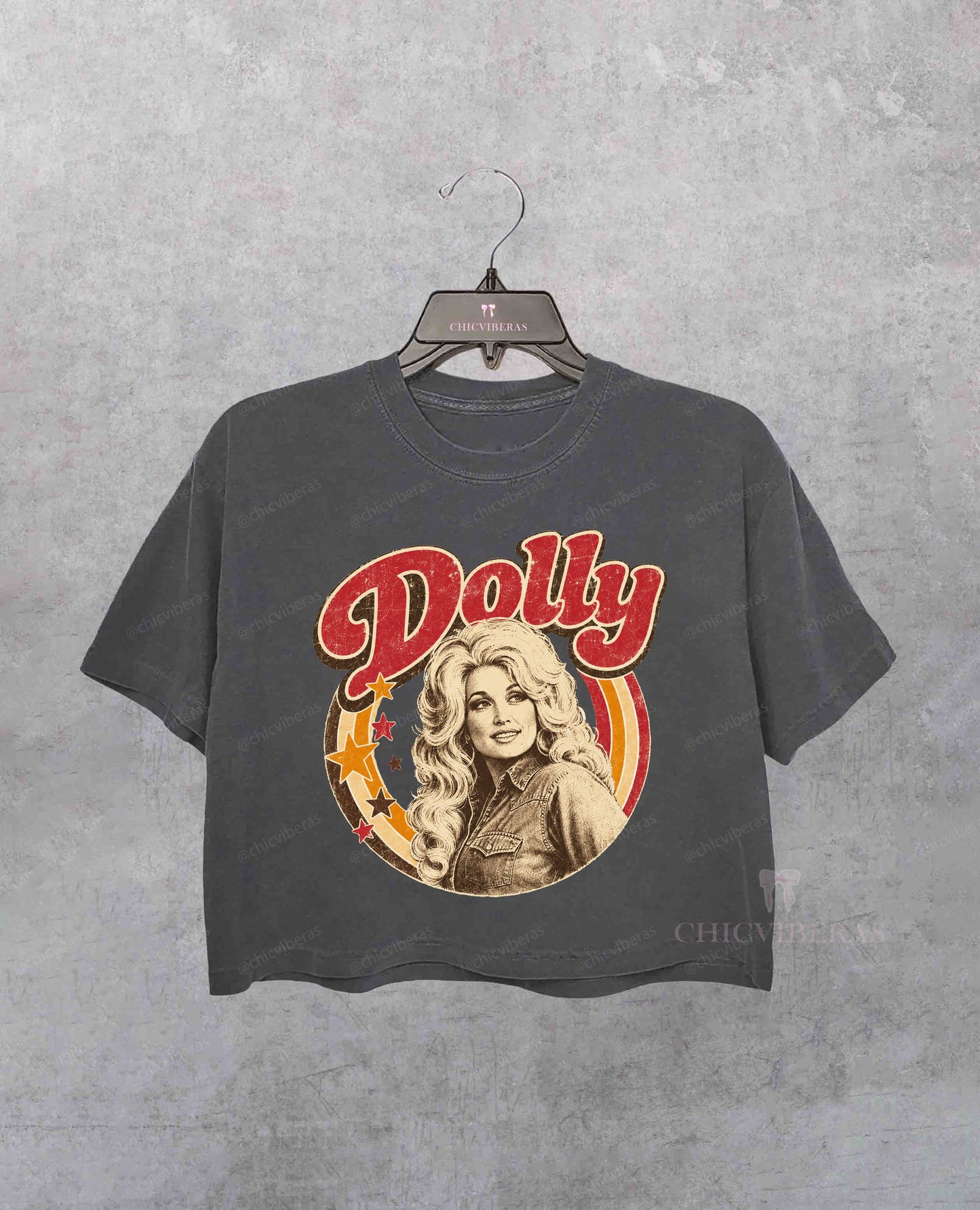 Dolly Parton In Memory of Dolly 1946-2026 Crop Shirt