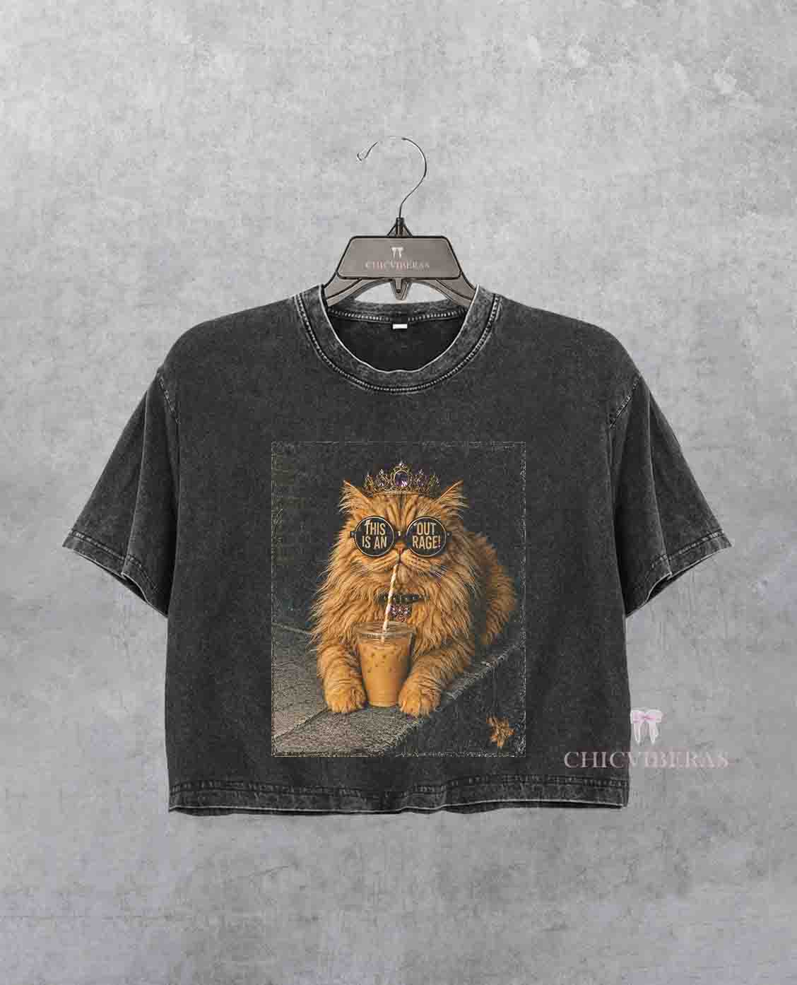 Princess Donut Royal Cat DCC Crop Shirt