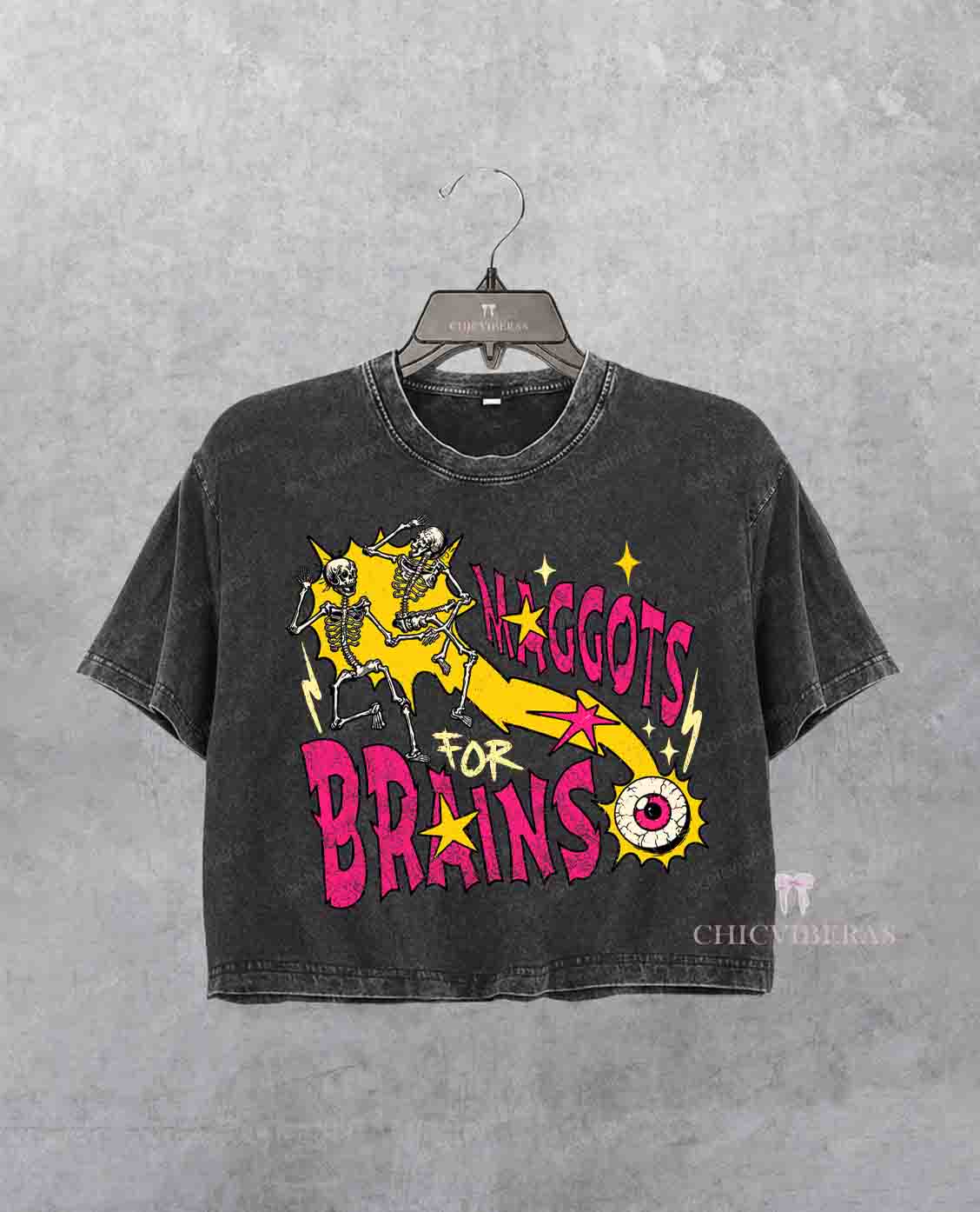 Maggots for Brains Unraveled Tour 2026 OR Crop Shirt