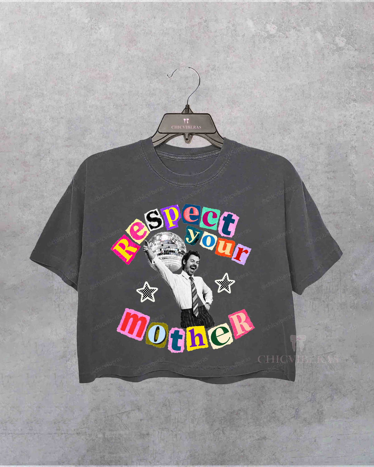 Respect Your Mother HS Concert Crop Shirt